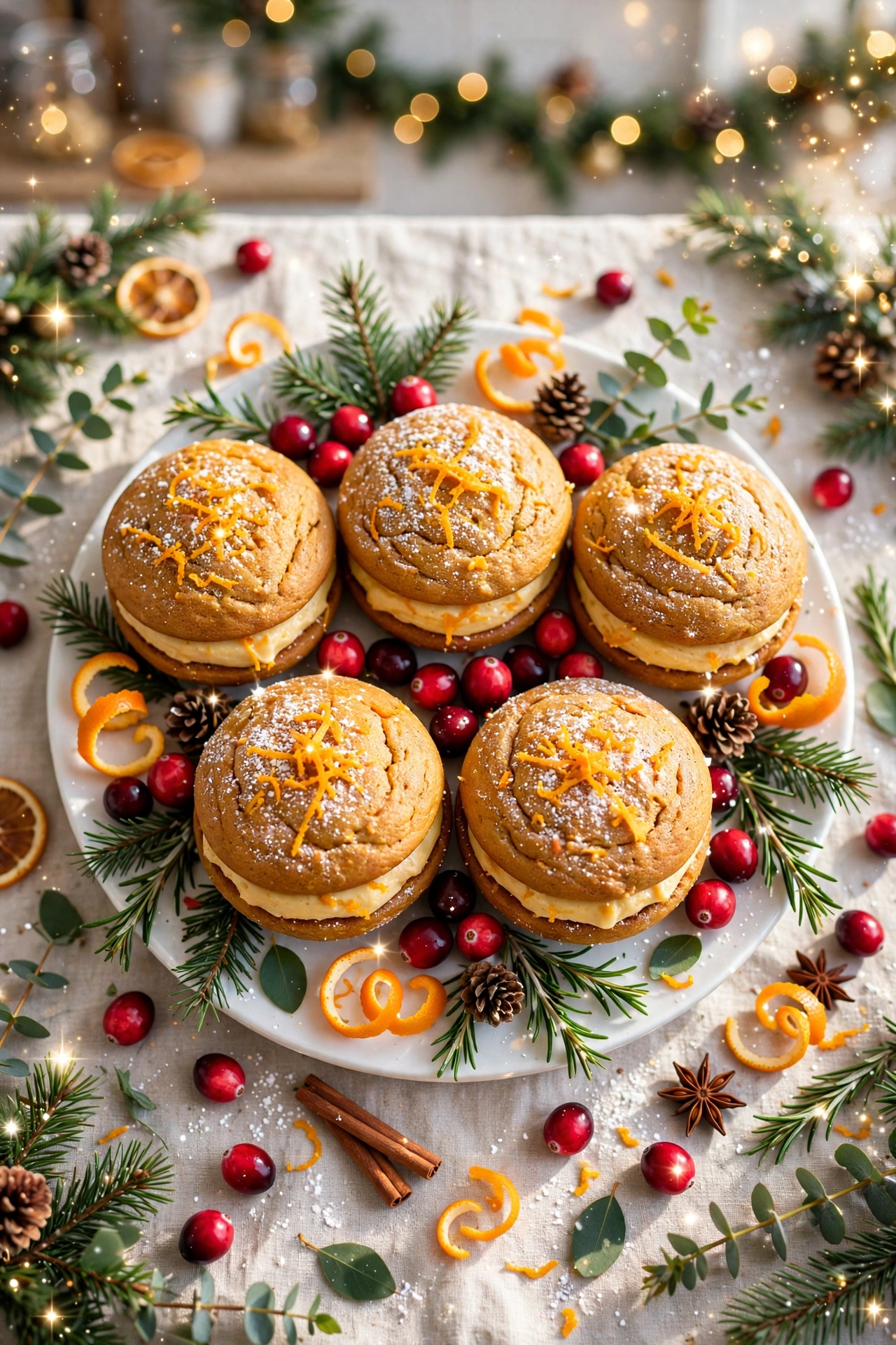 pumpkin chocolate chip whoopie pies idea 14