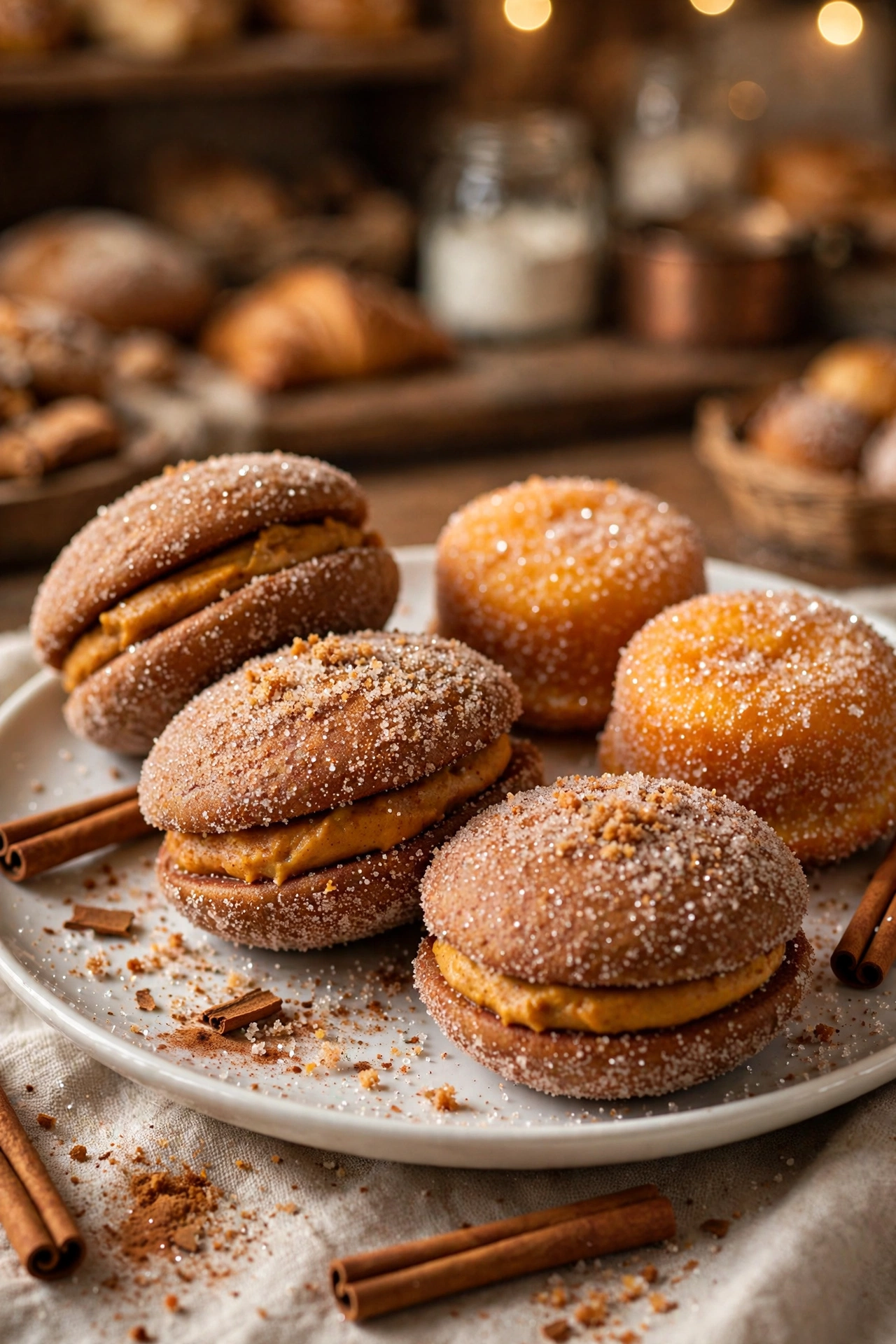 pumpkin chocolate chip whoopie pies idea 18