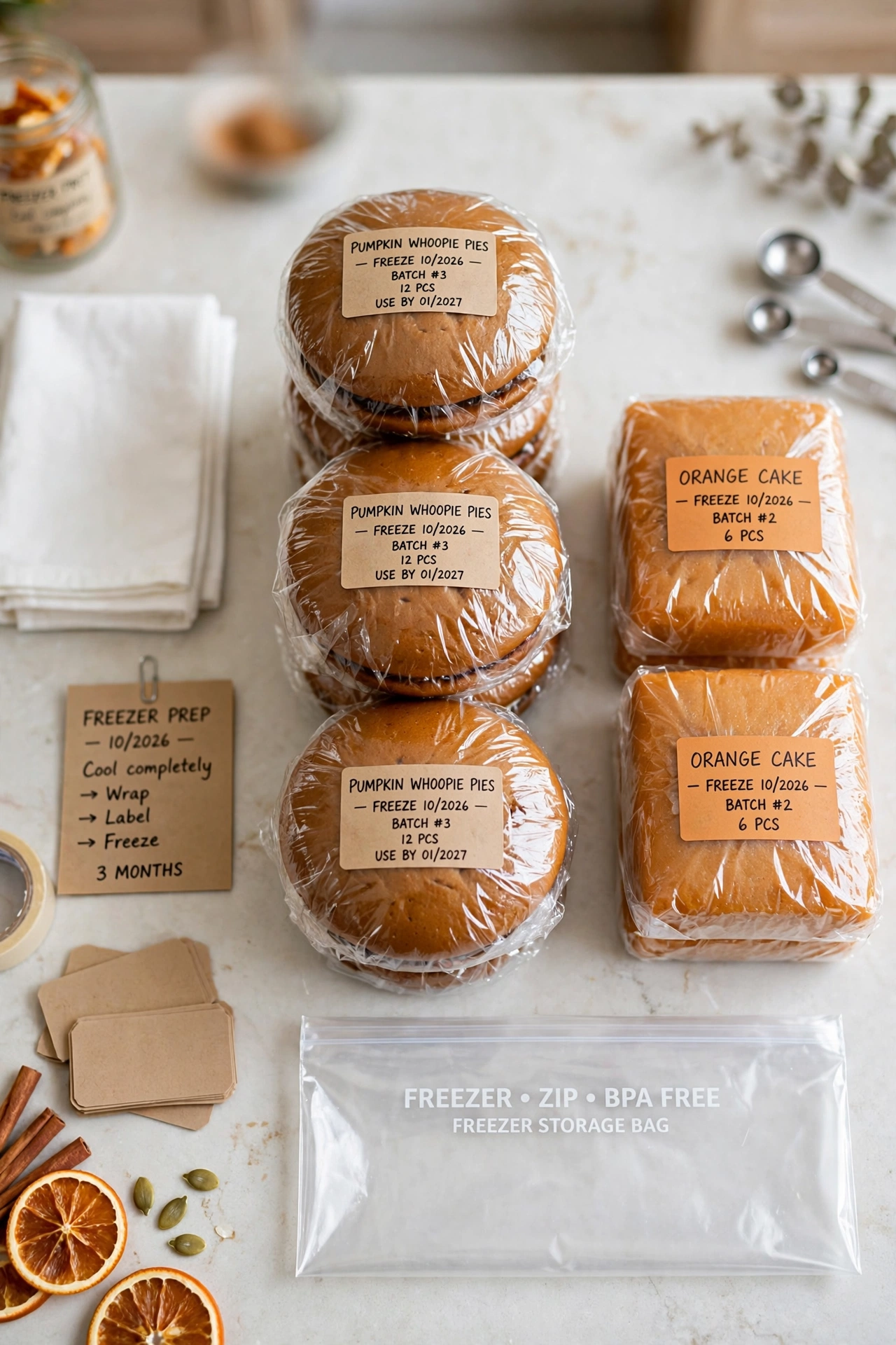 pumpkin chocolate chip whoopie pies idea 23