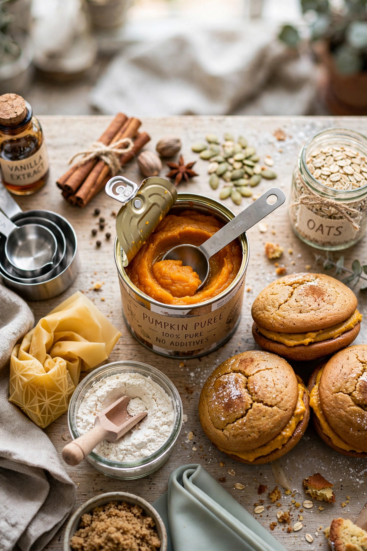 pumpkin chocolate chip whoopie pies idea 25