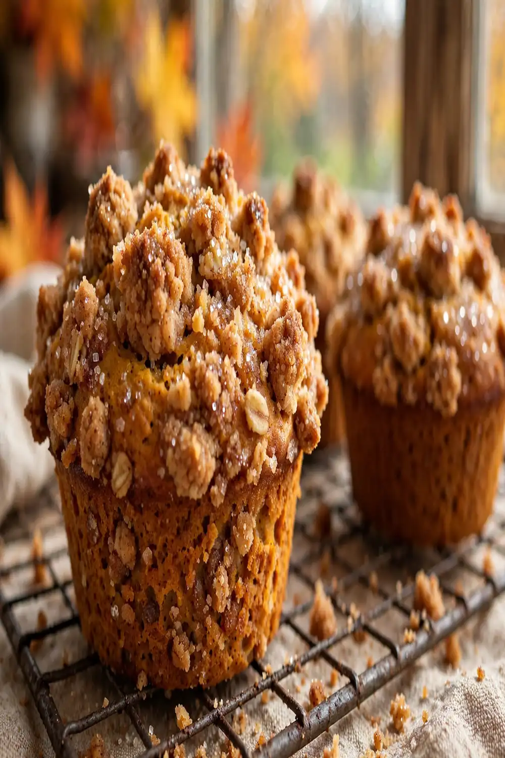 Pumpkin Cinnamon Roll Muffins 03