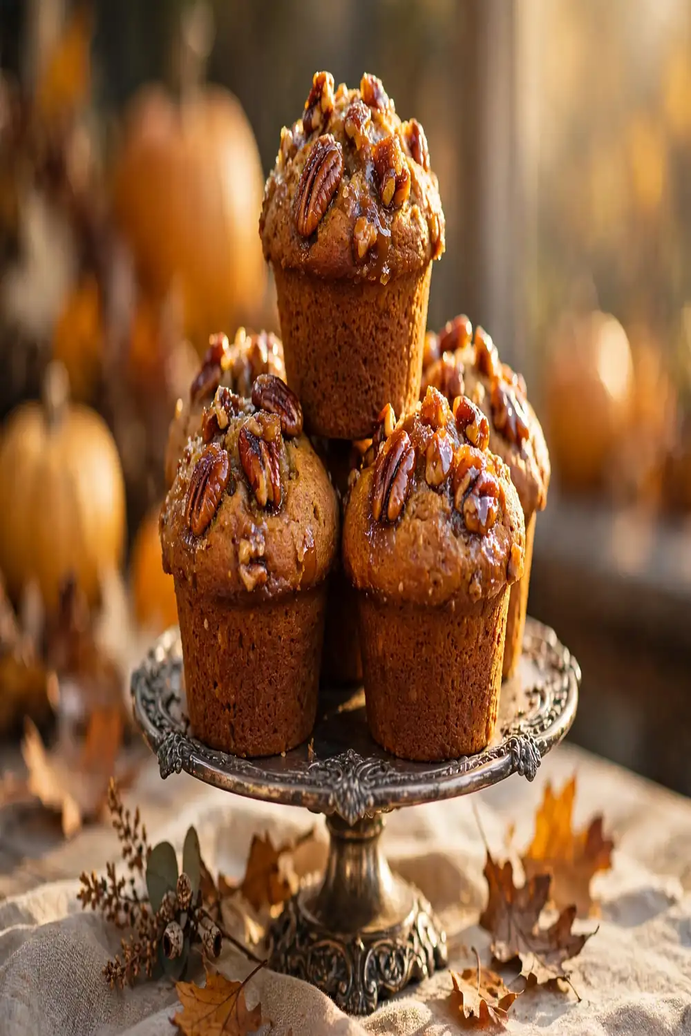 Pumpkin Cinnamon Roll Muffins 06