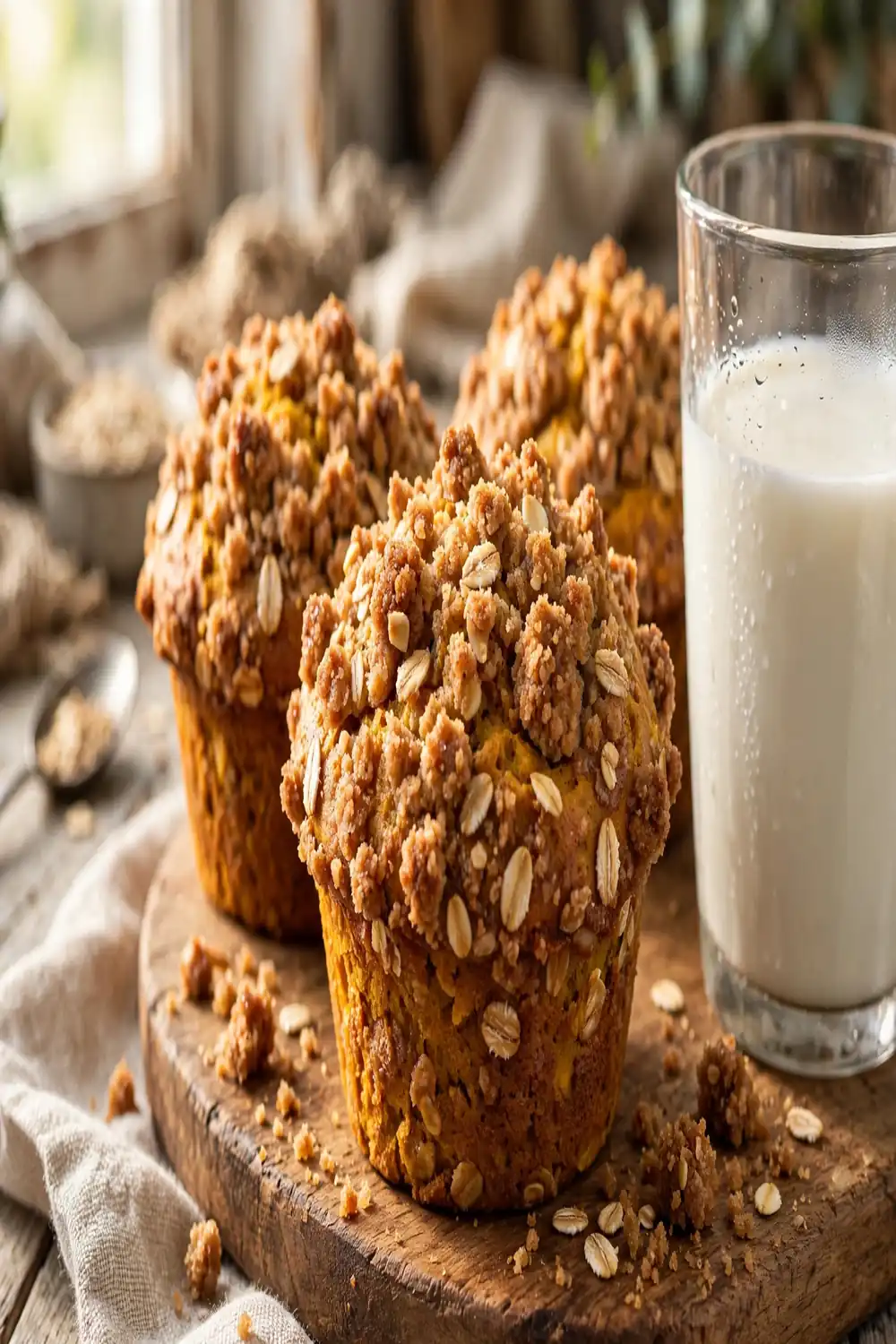 Pumpkin Cinnamon Roll Muffins 09