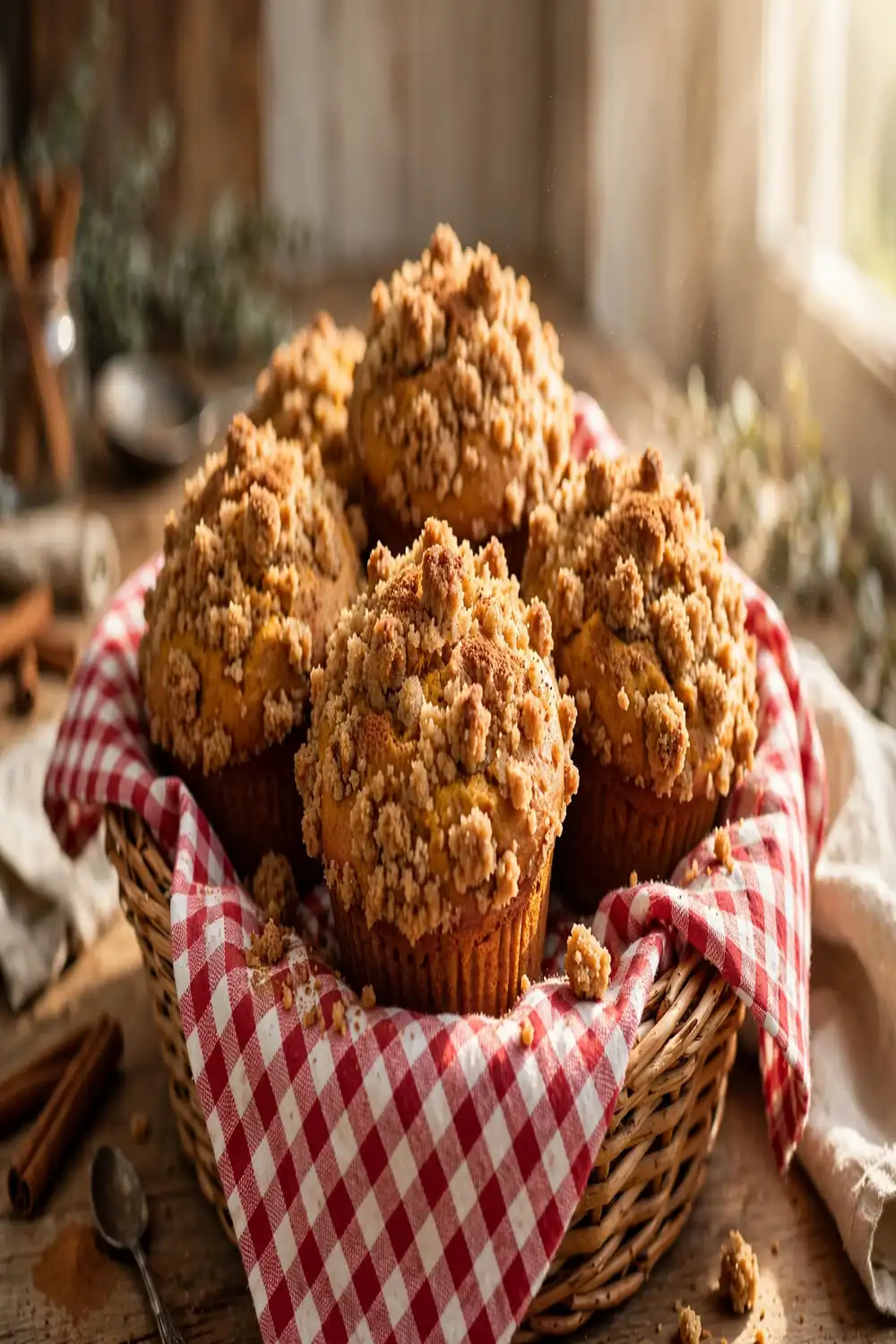 Pumpkin Cinnamon Roll Muffins 18