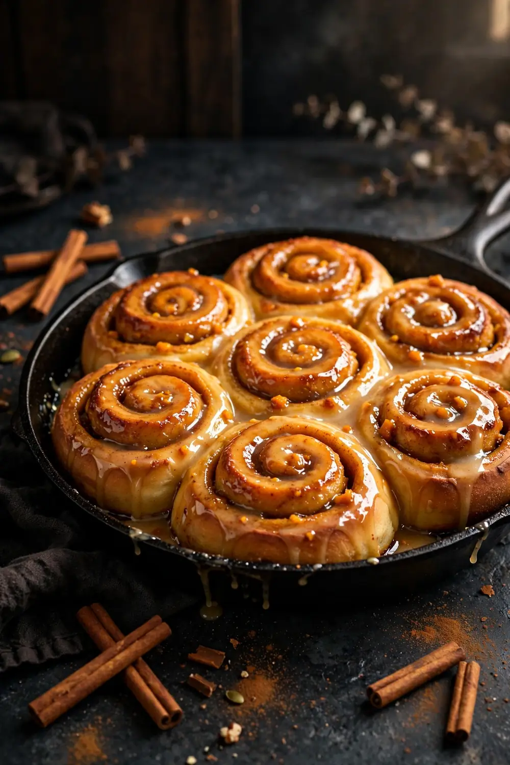 Pumpkin cinnamon rolls