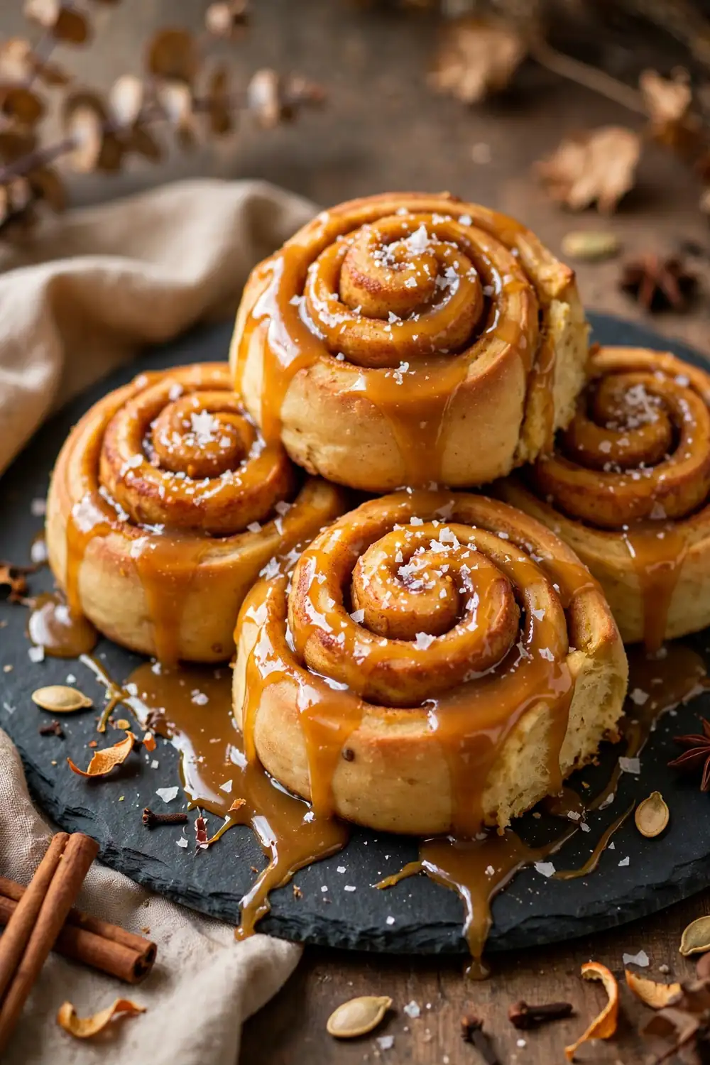 Pumpkin cinnamon rolls