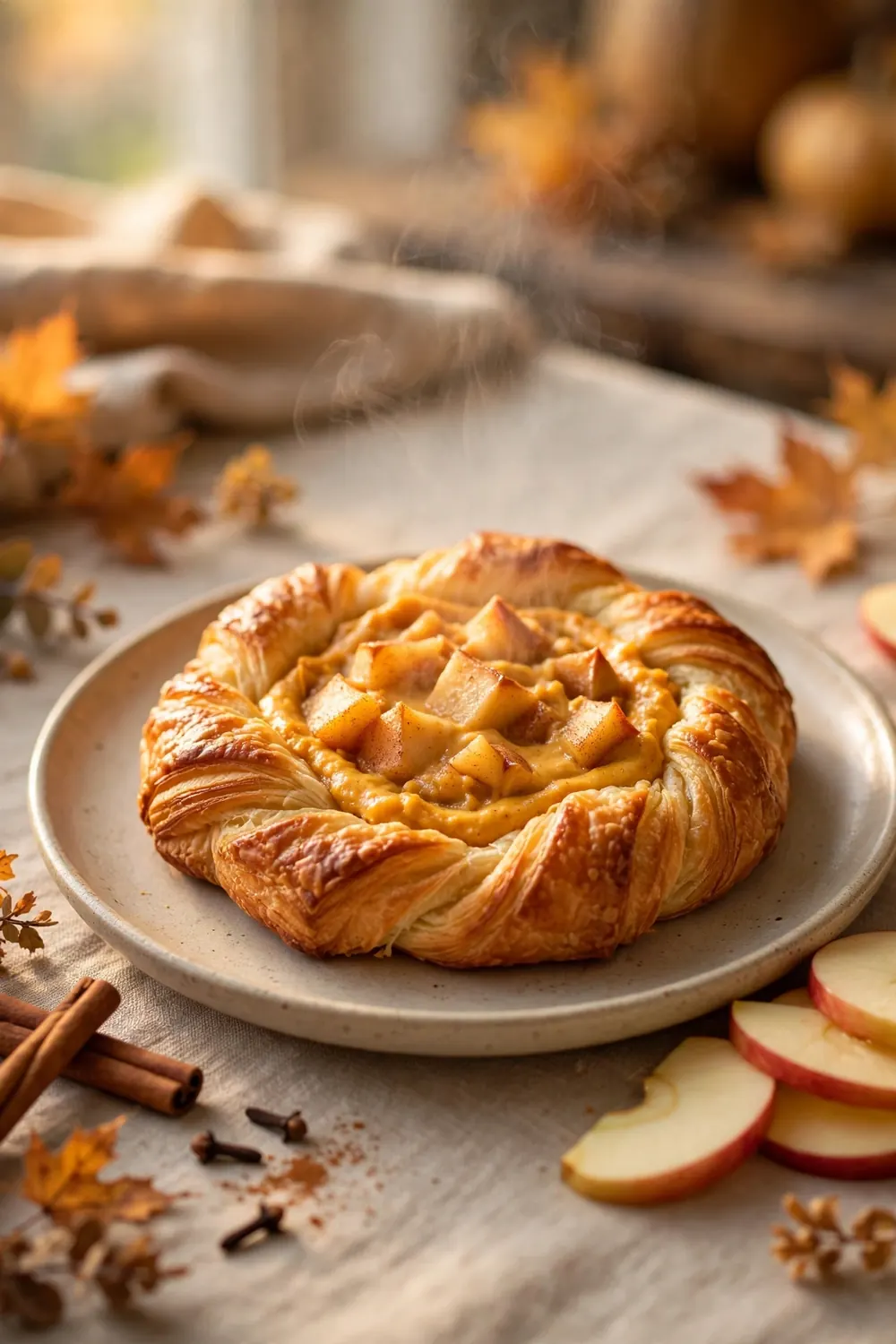 pumpkin cream cheese danish 04