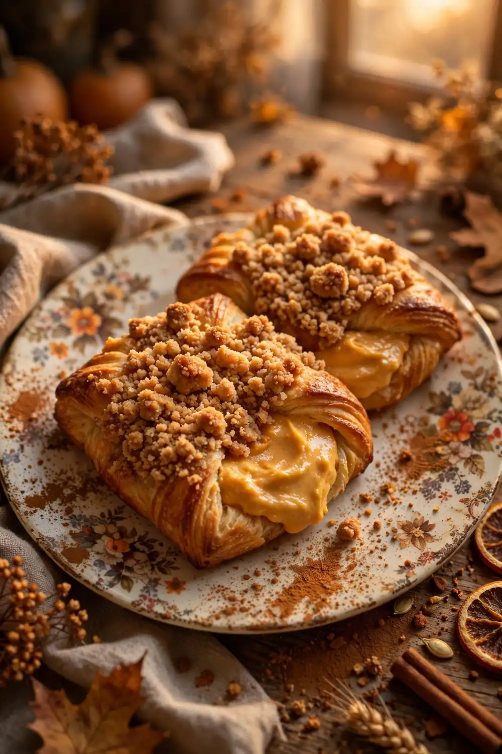 pumpkin cream cheese danish 08