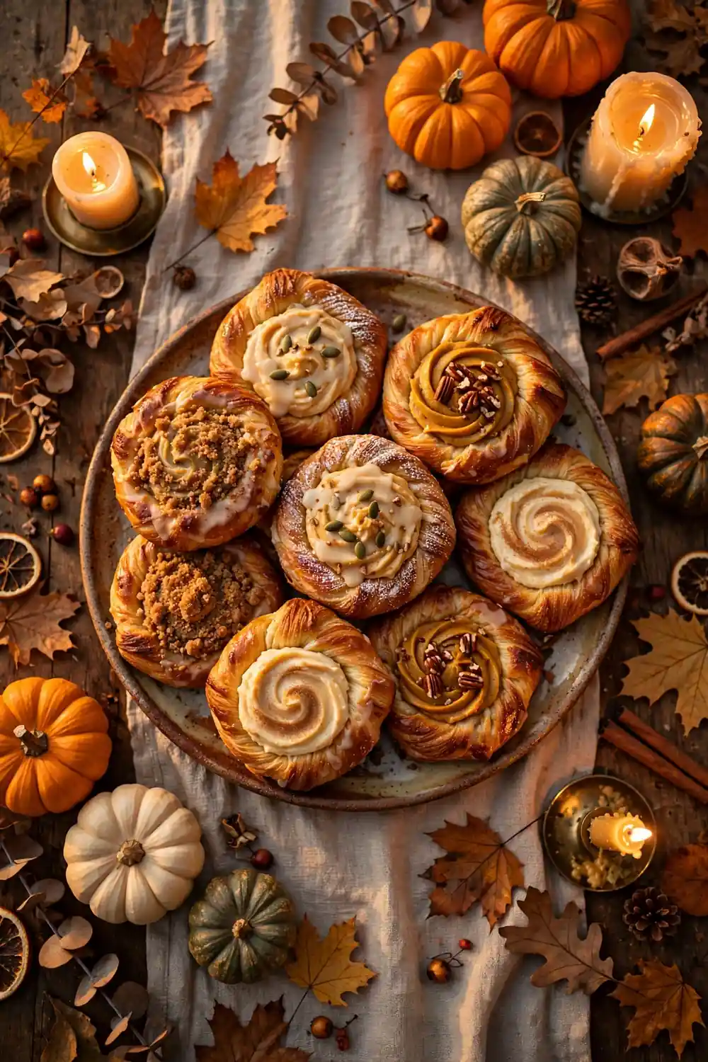 pumpkin cream cheese danish 16