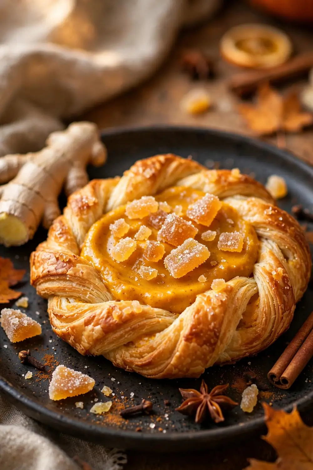 pumpkin cream cheese danish 19