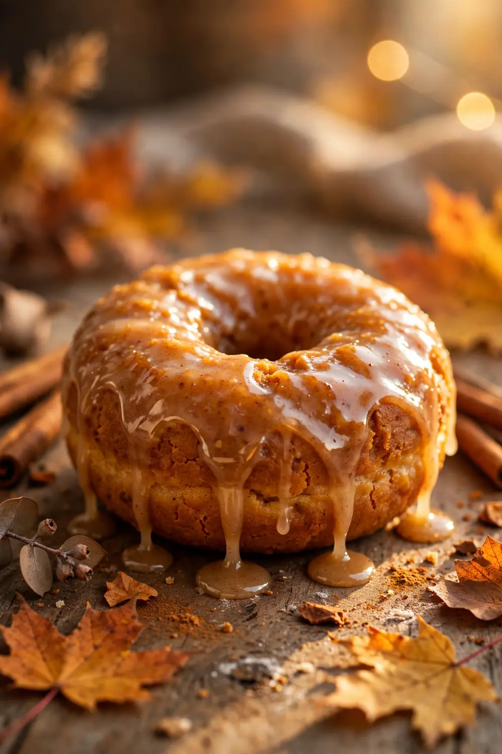 Pumpkin donuts