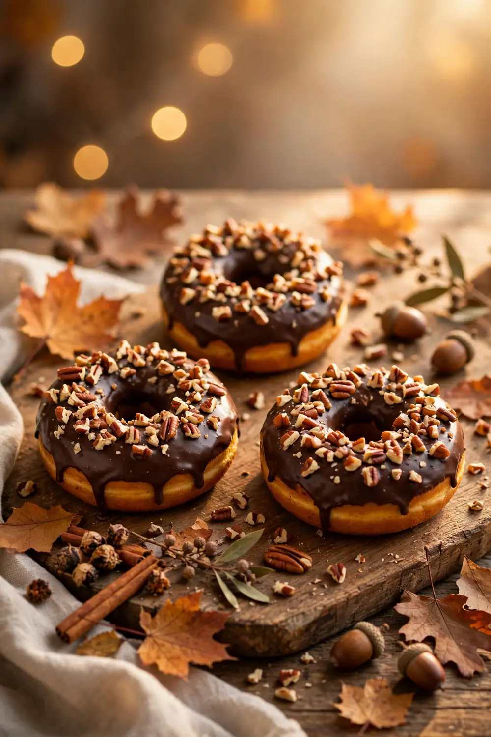 Pumpkin donuts