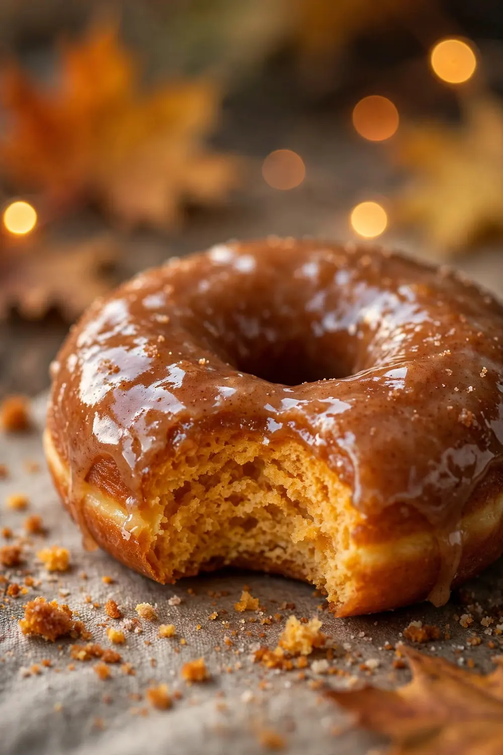 Pumpkin donuts