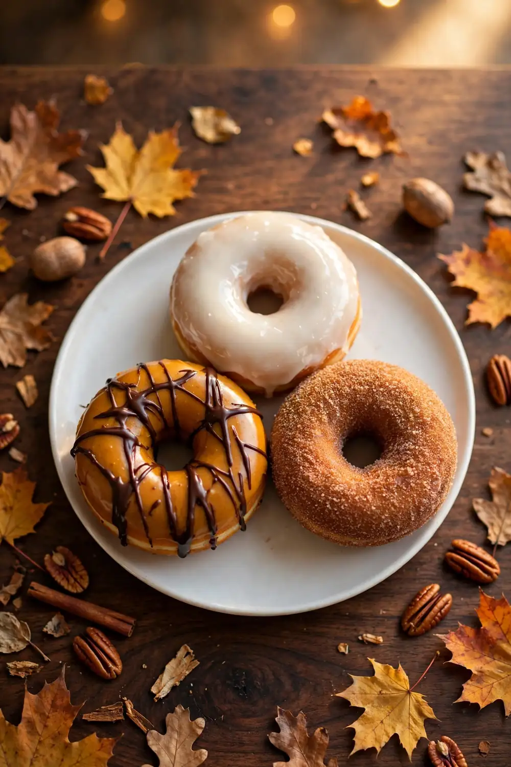 Pumpkin donuts
