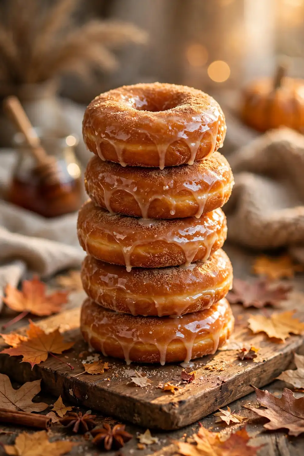 Pumpkin donuts
