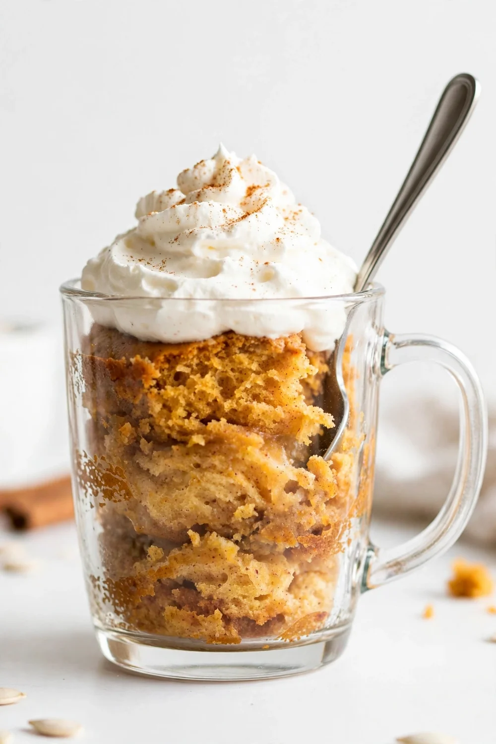 Pumpkin mug cake