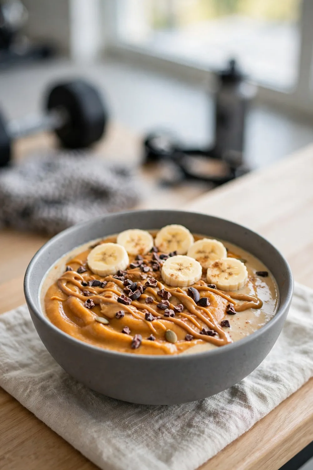 pumpkin pie smoothie bowl 05