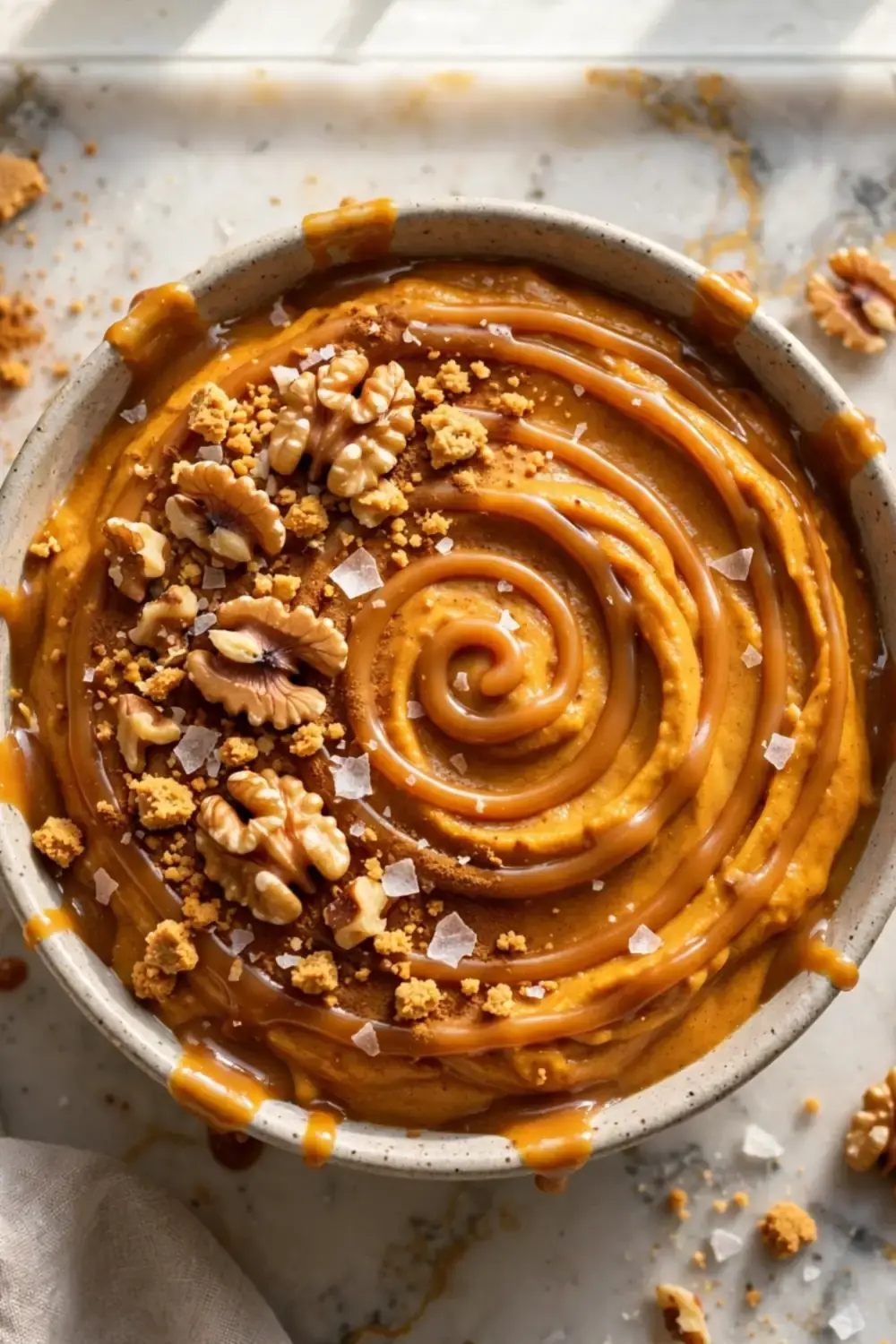 pumpkin pie smoothie bowl 06