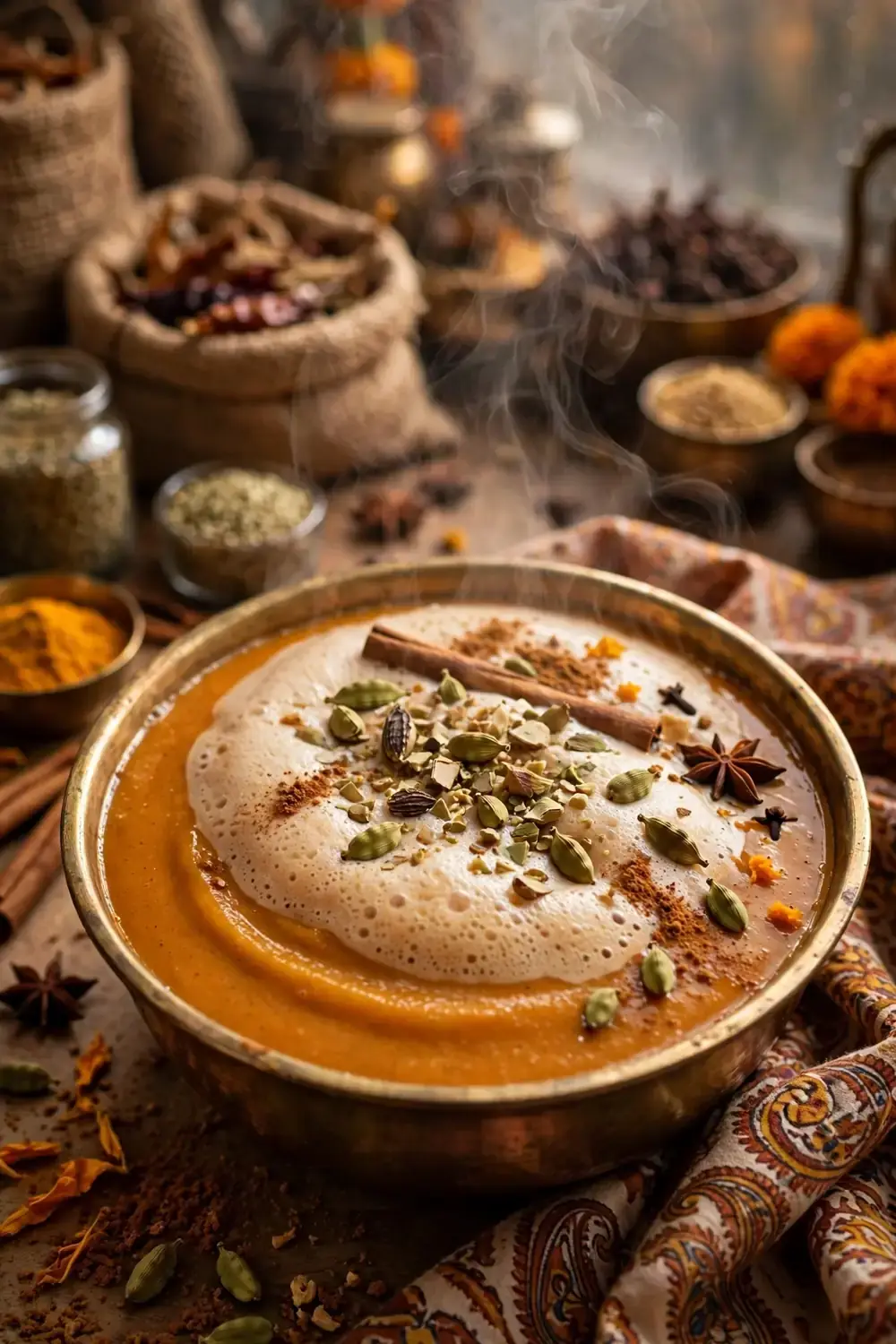 pumpkin pie smoothie bowl 11