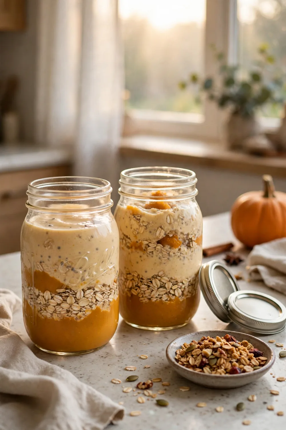pumpkin pie smoothie bowl 13