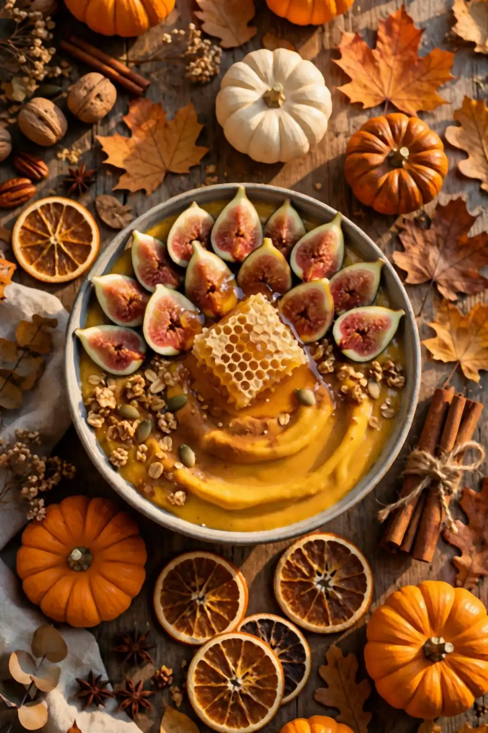 pumpkin pie smoothie bowl 24