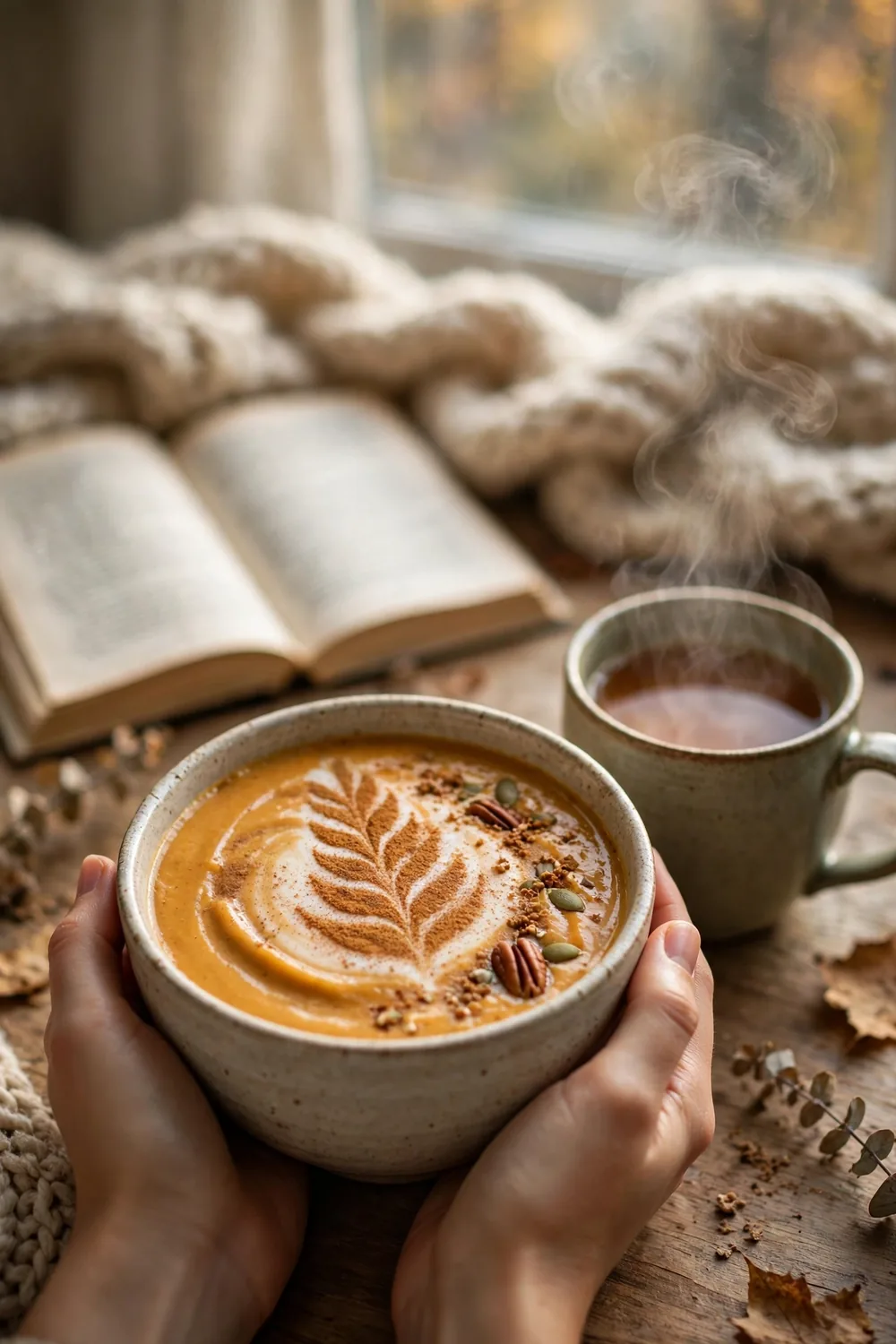 pumpkin pie smoothie bowl 25
