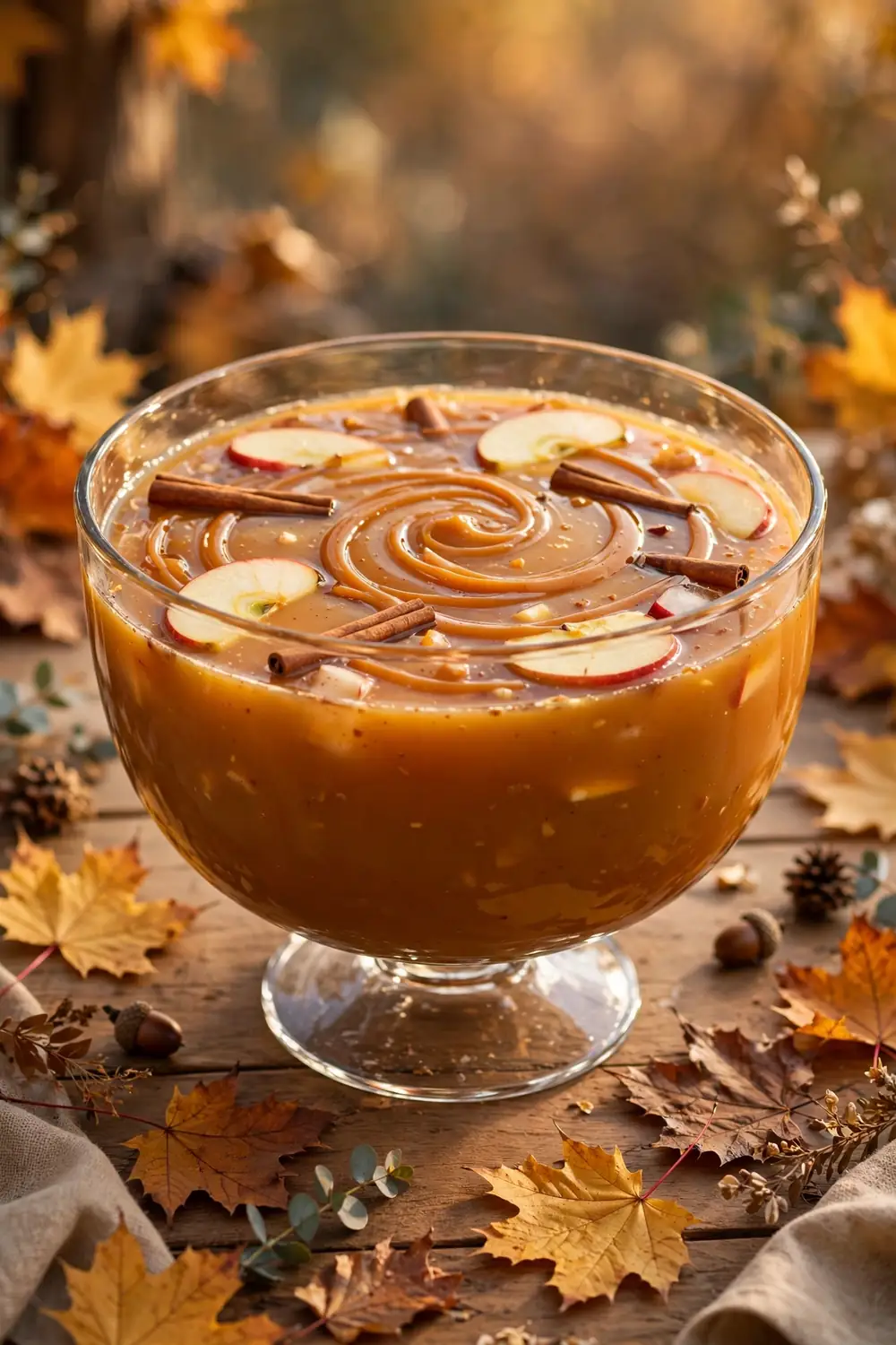 Caramel Apple Splash fall party drink