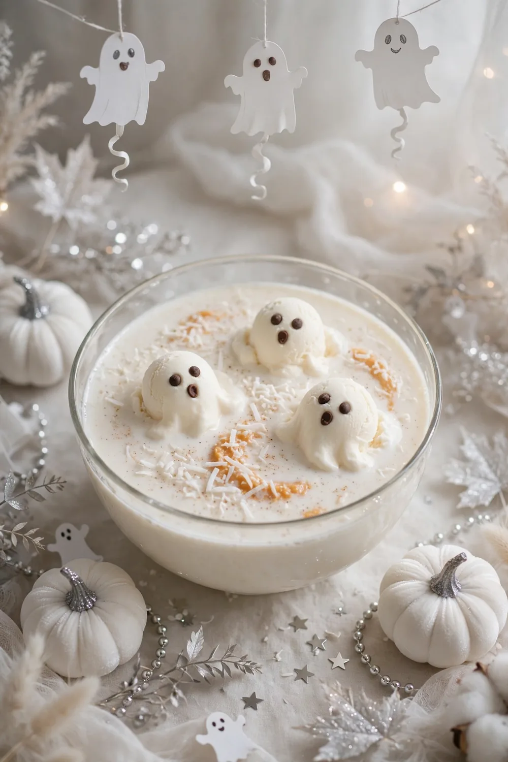 Coconut Ghost Float fall party drink