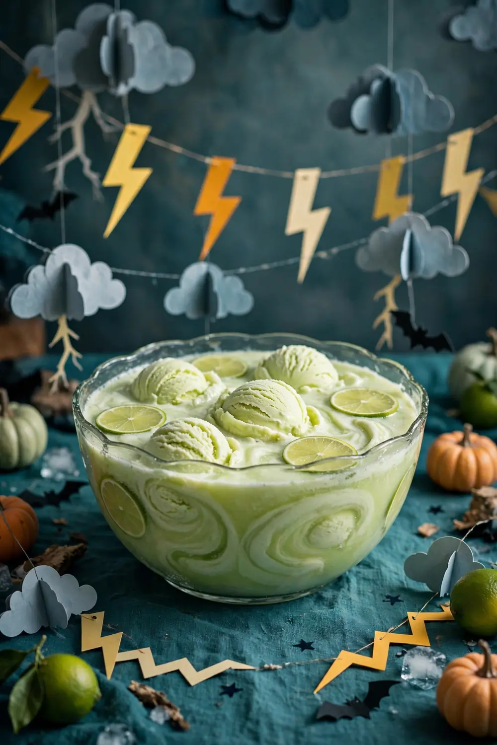 Lime Sherbet Storm fall party drink