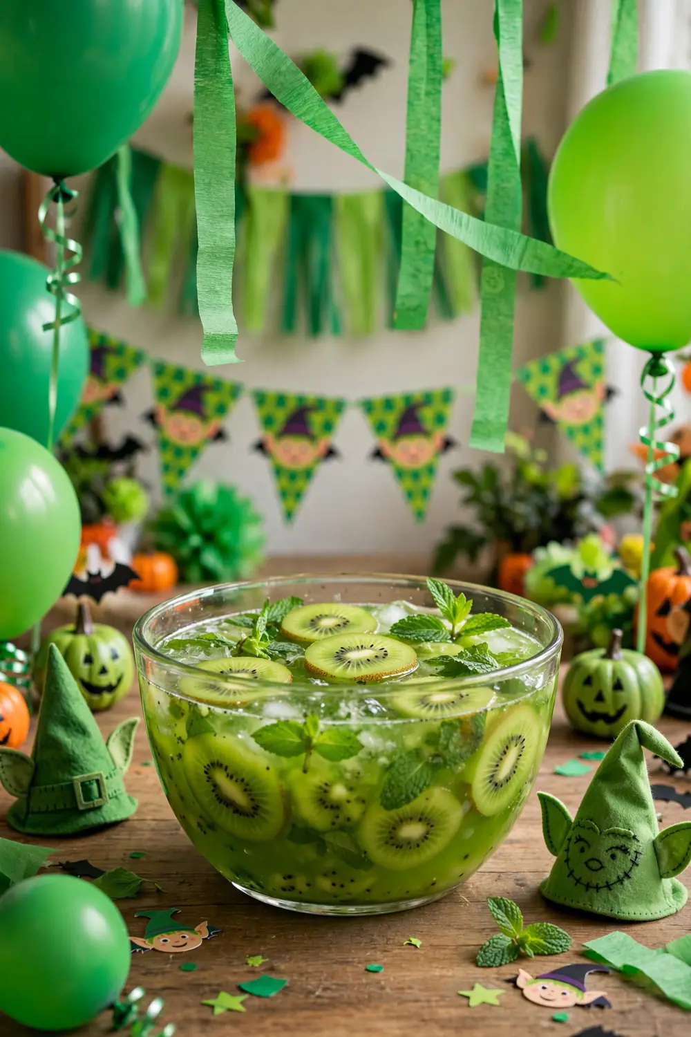 Kiwi Green Goblin fall party drink