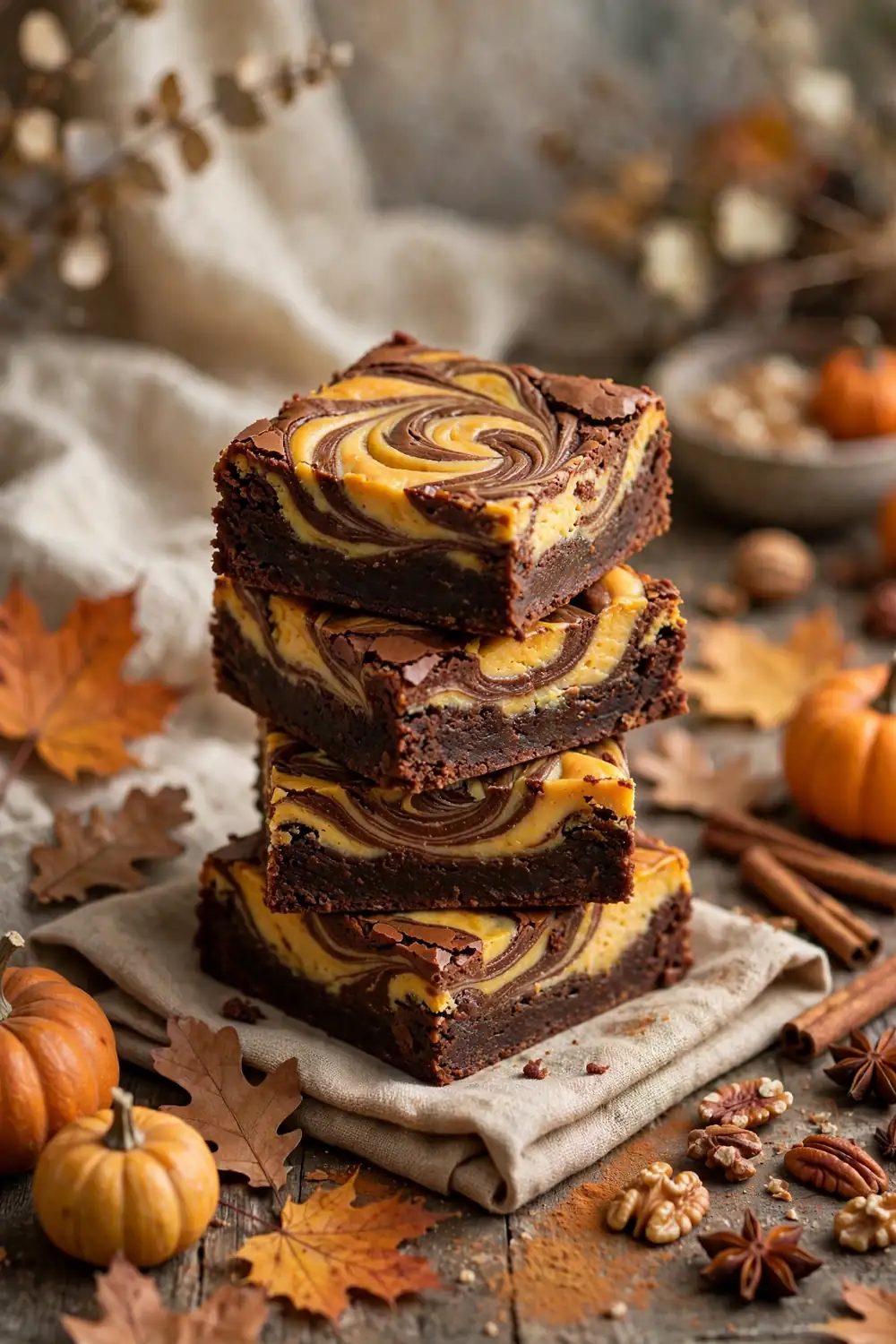 Pumpkin spice cheesecake