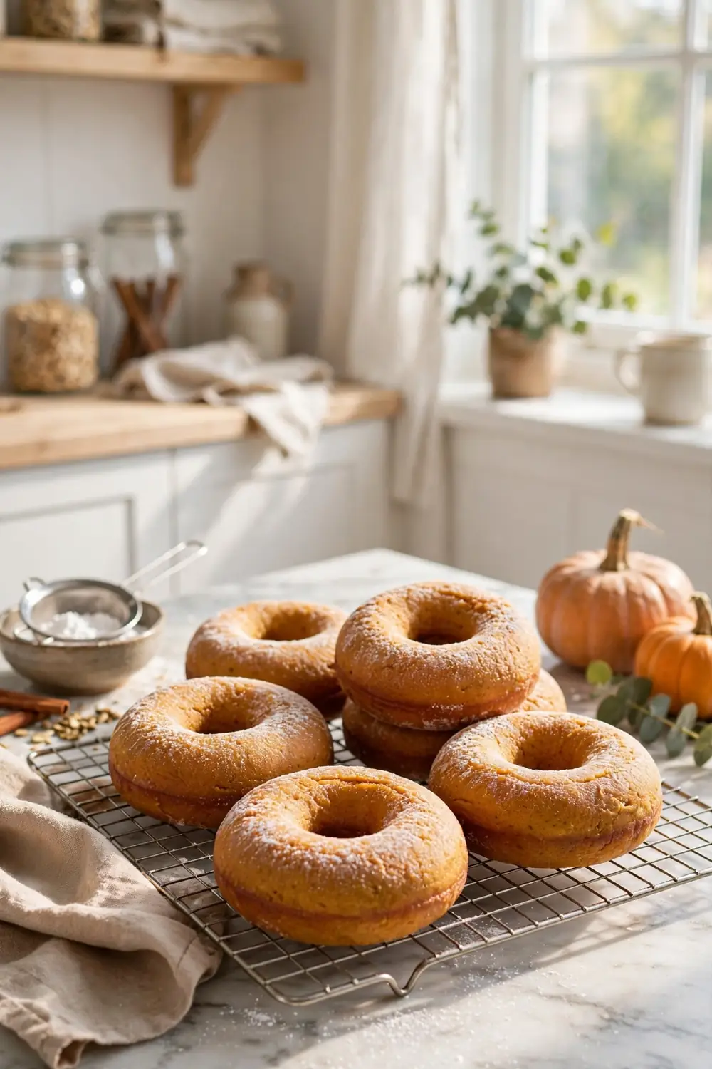 pumpkin spice doughnuts 03