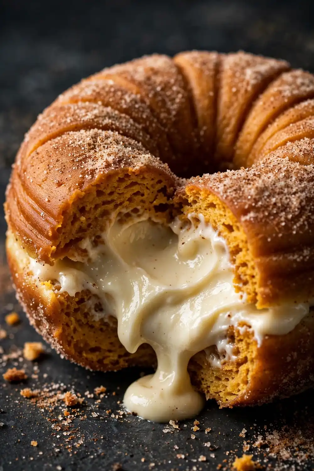 pumpkin spice doughnuts 05