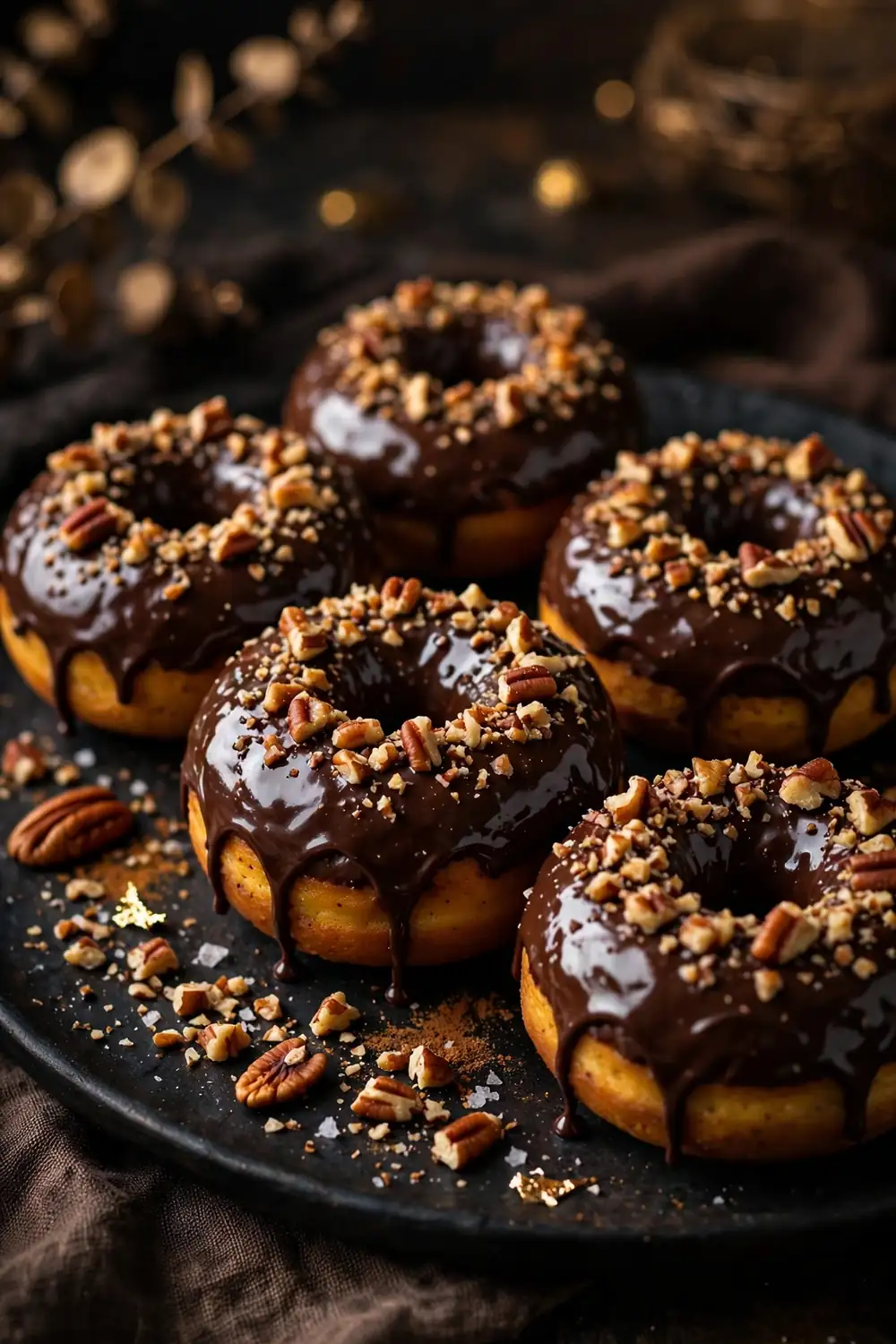 pumpkin spice doughnuts 06