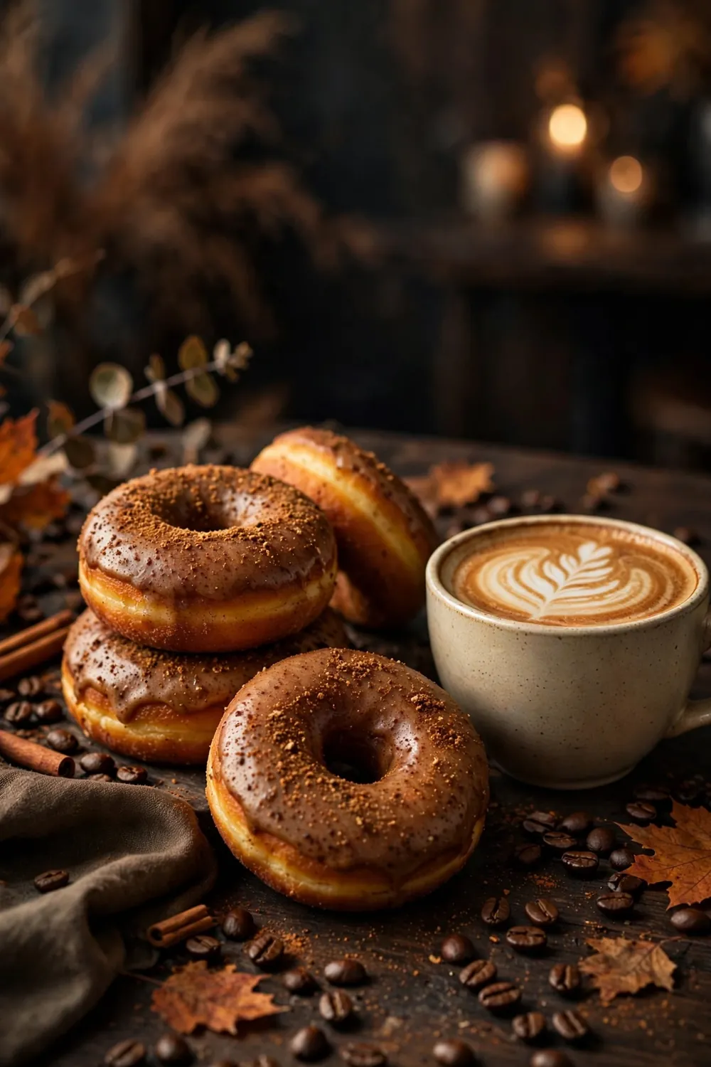pumpkin spice doughnuts 09
