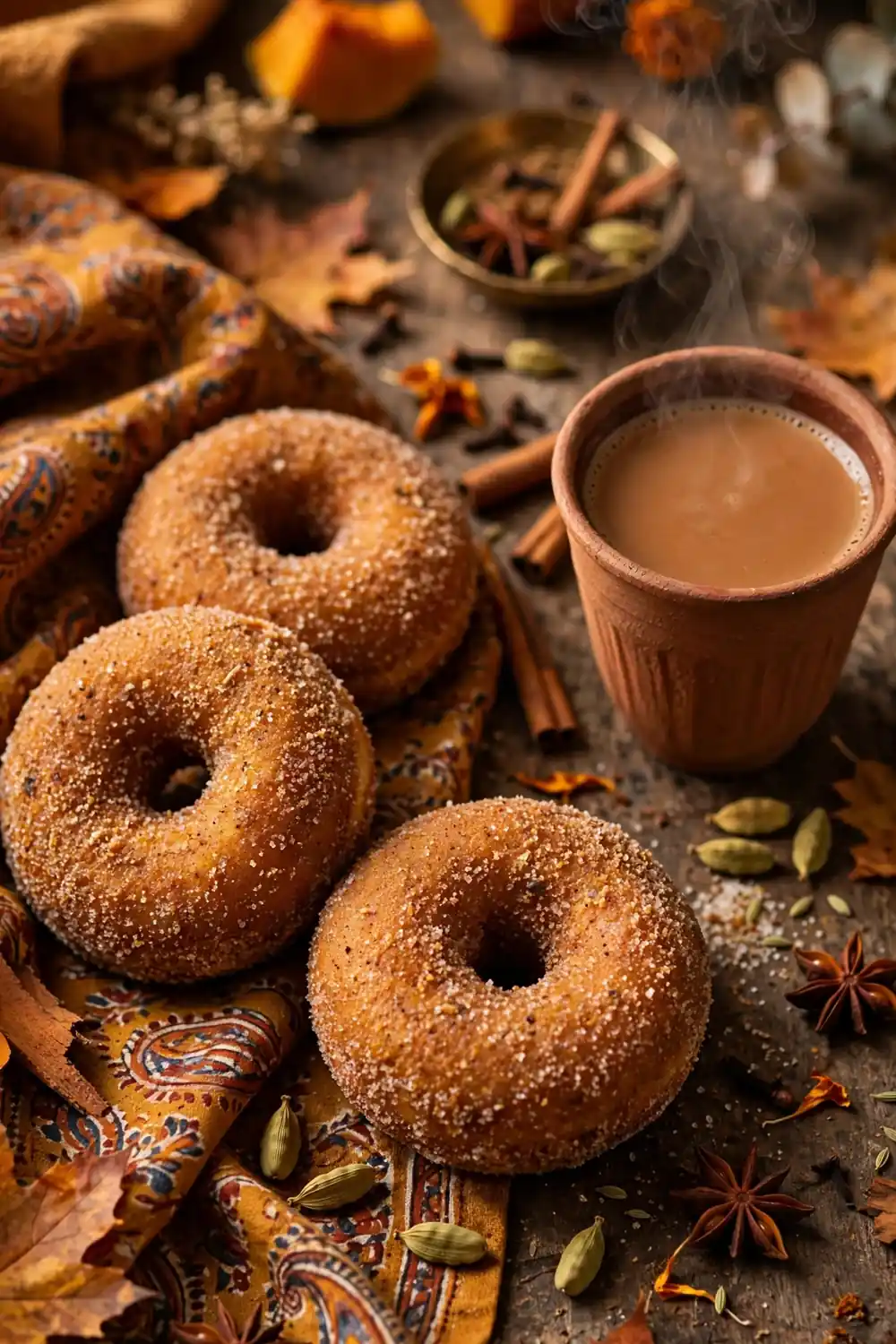 pumpkin spice doughnuts 13