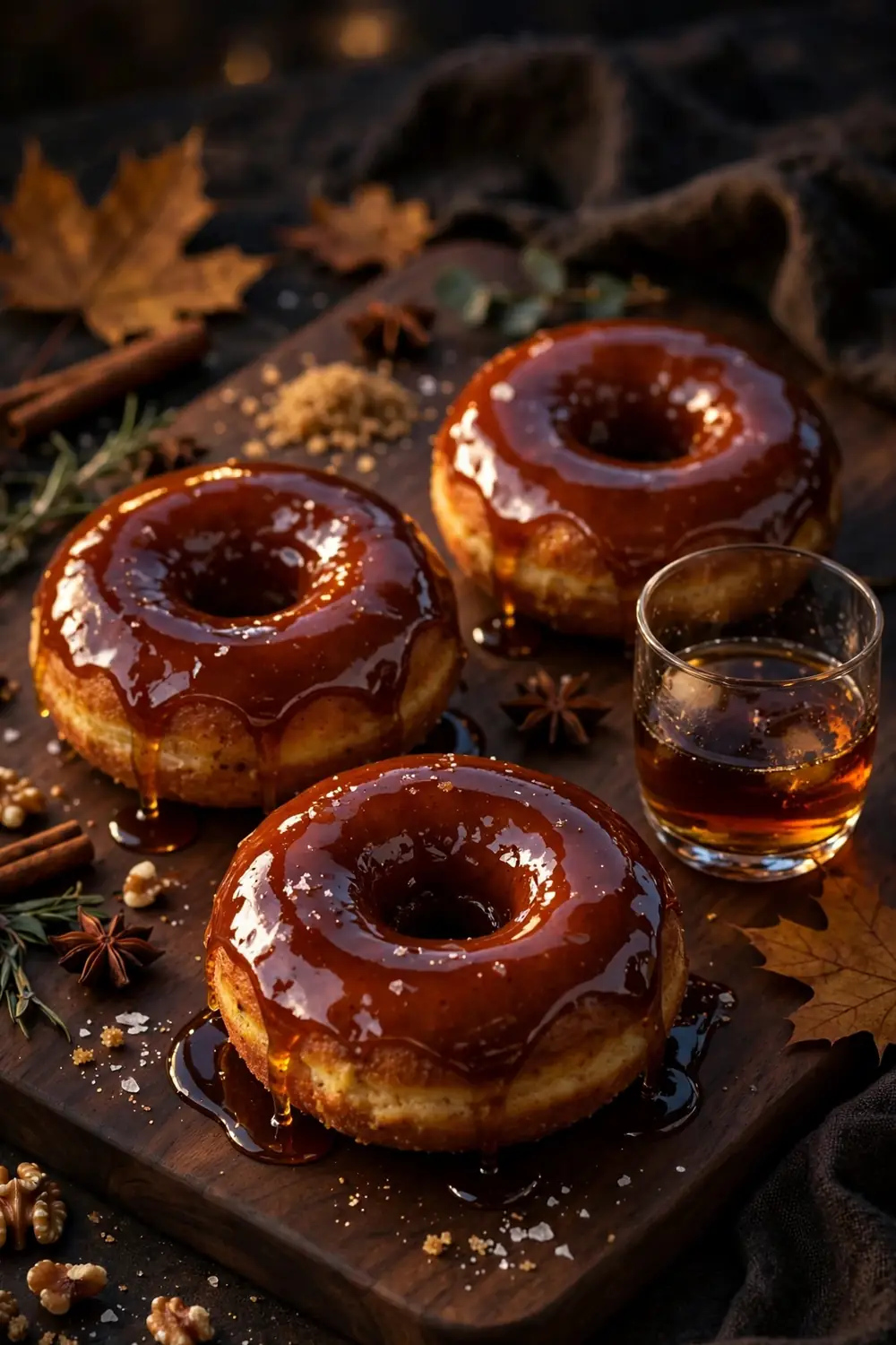 pumpkin spice doughnuts 14