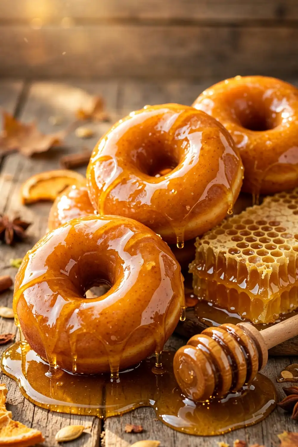 pumpkin spice doughnuts 21