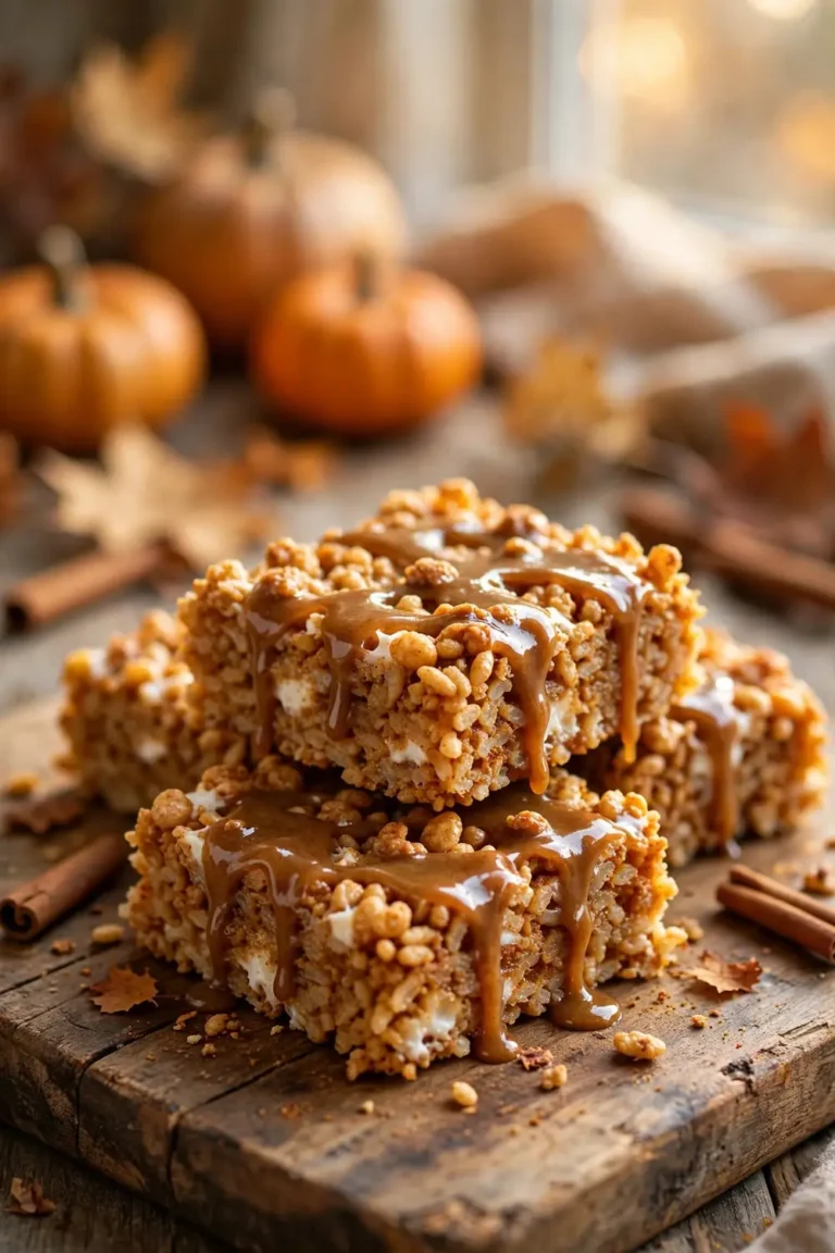 25 Pumpkin Spice Rice Krispie Treats Ideas for Festive Fall