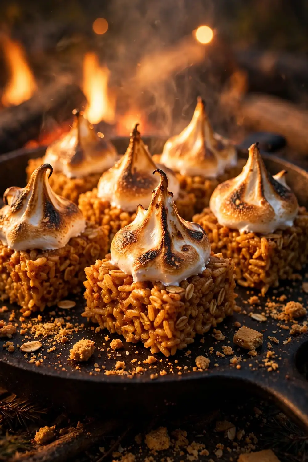 pumpkin spice rice krispie treats 07