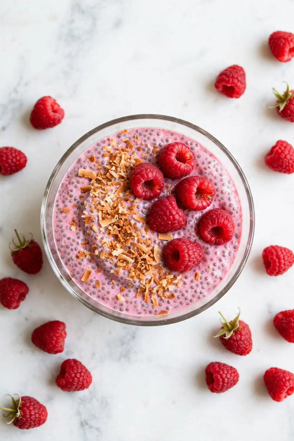 raspberry chia jar 10