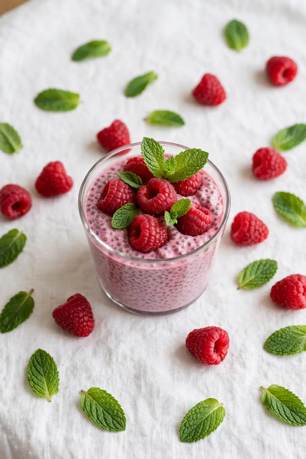 raspberry chia jar 11