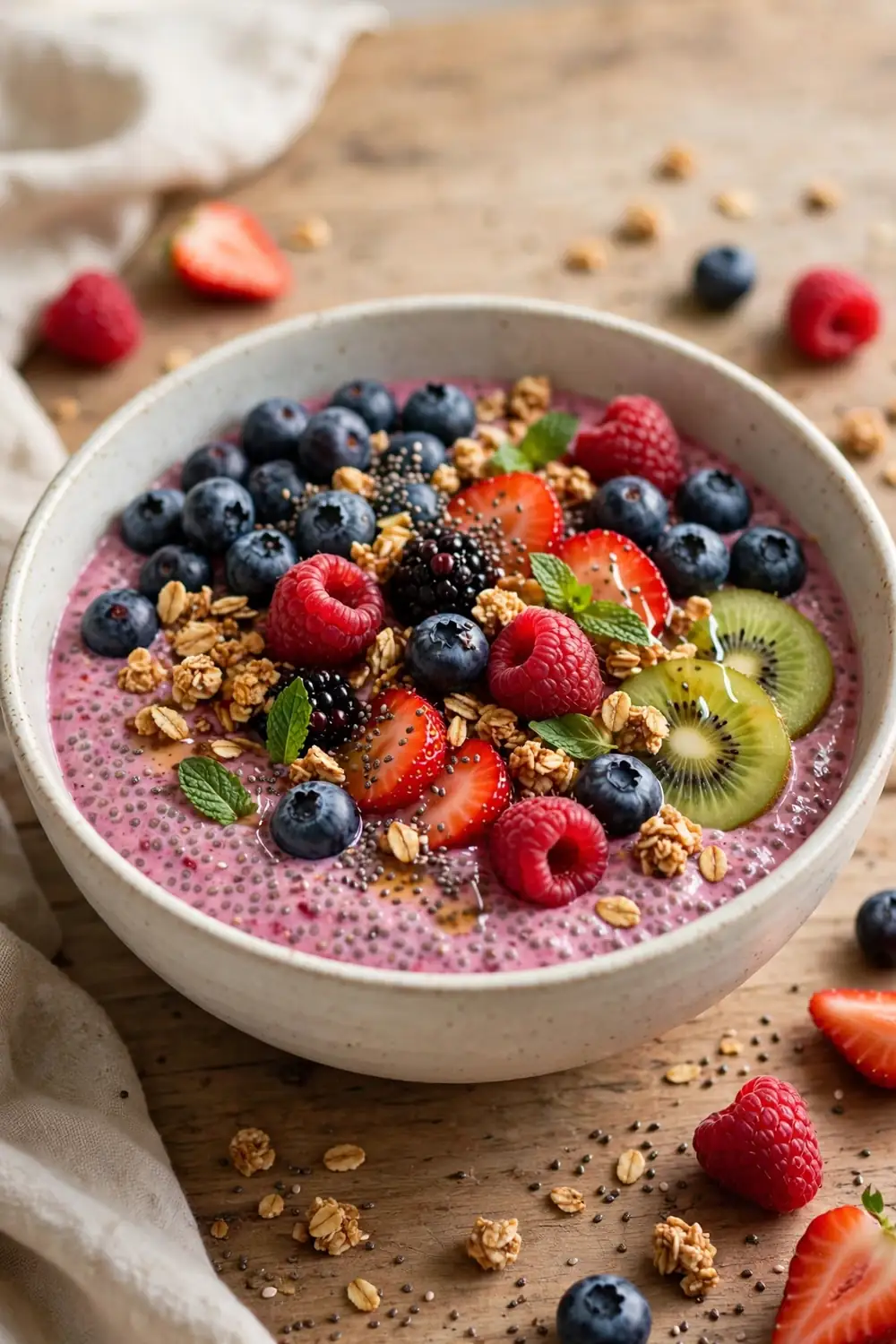 raspberry chia jar 14