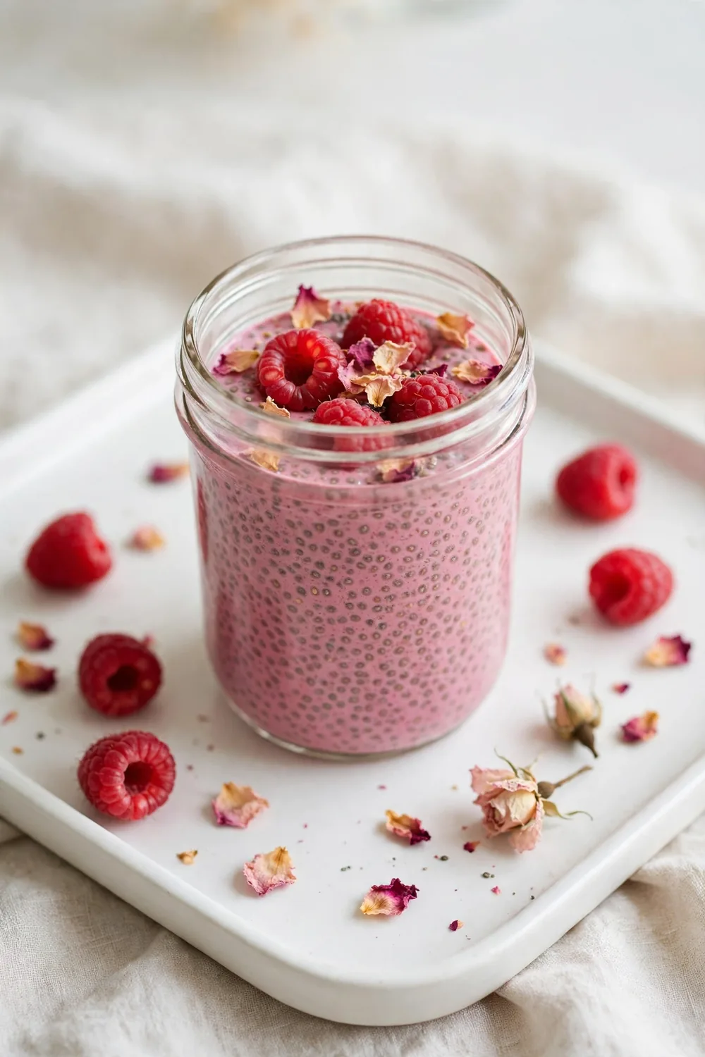 raspberry chia jar 21