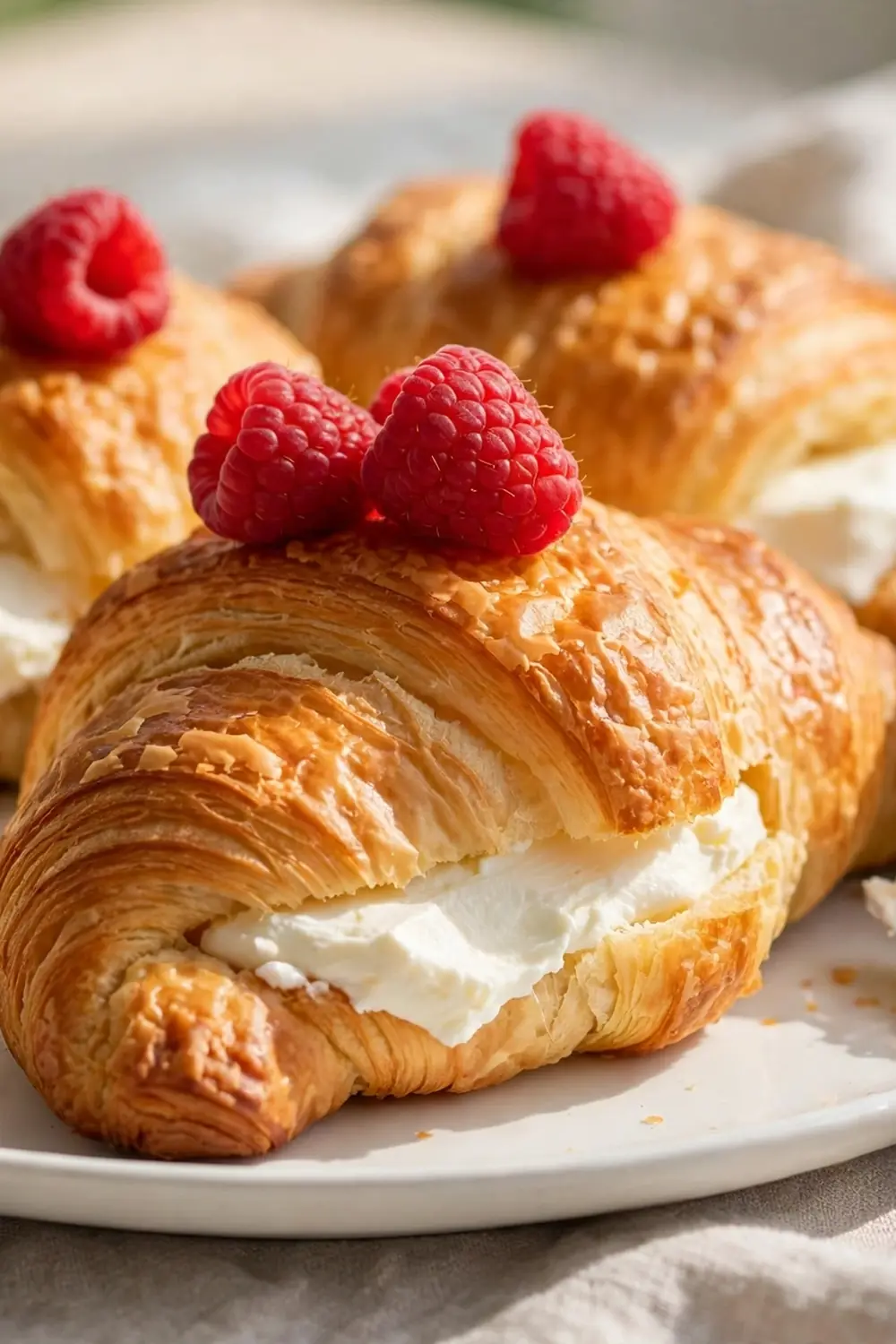 raspberry crescent rolls idea