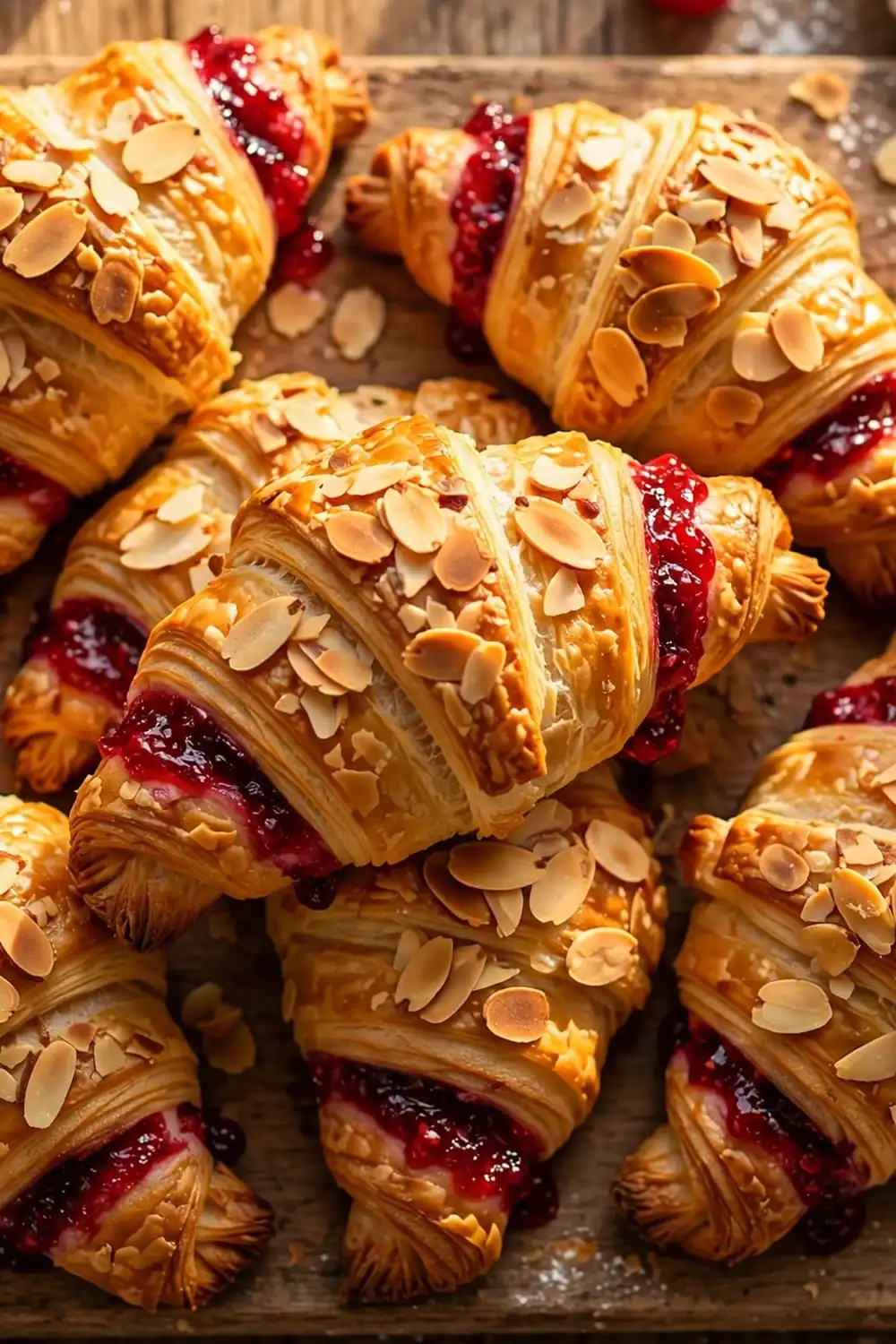raspberry crescent rolls idea