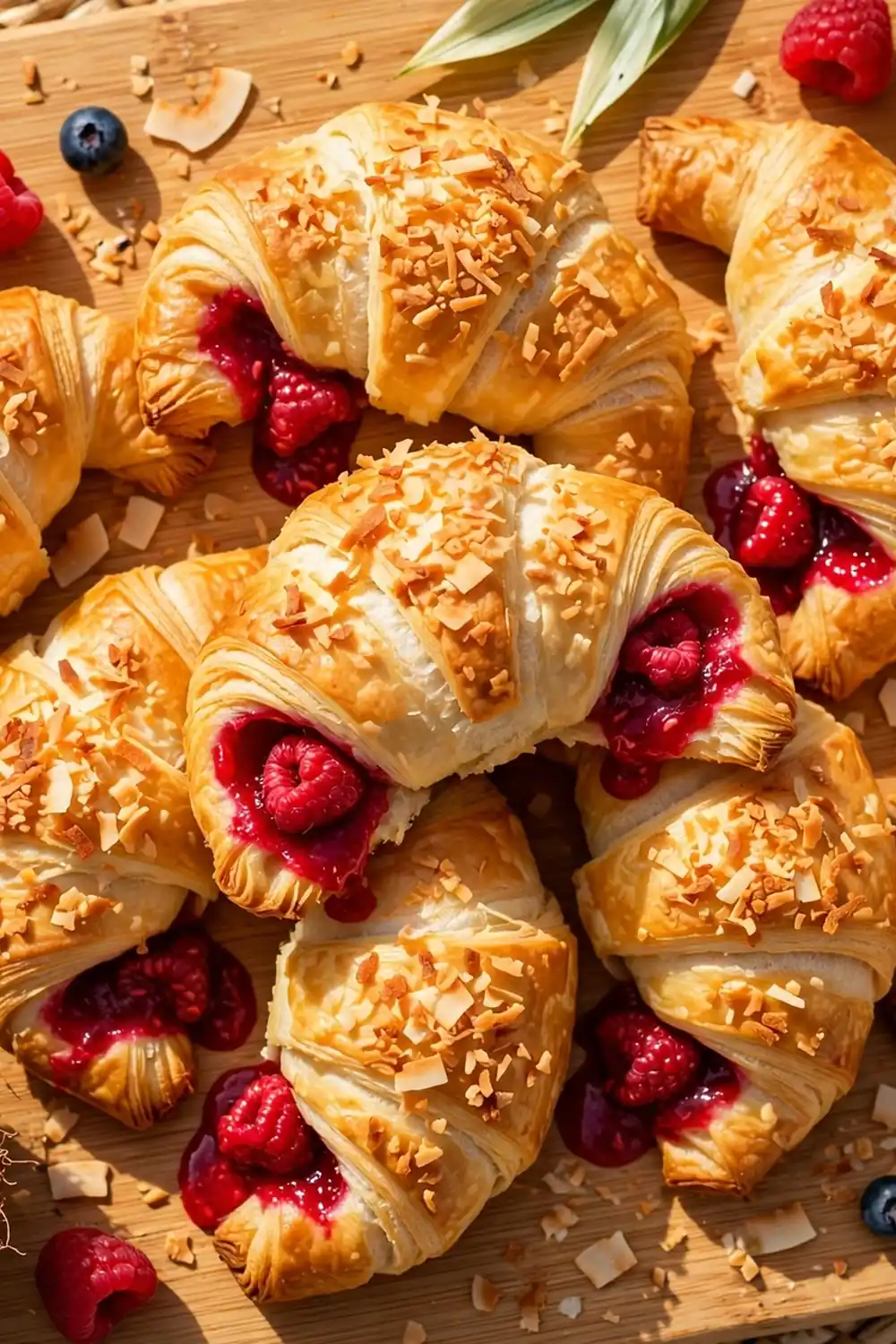 raspberry crescent rolls idea