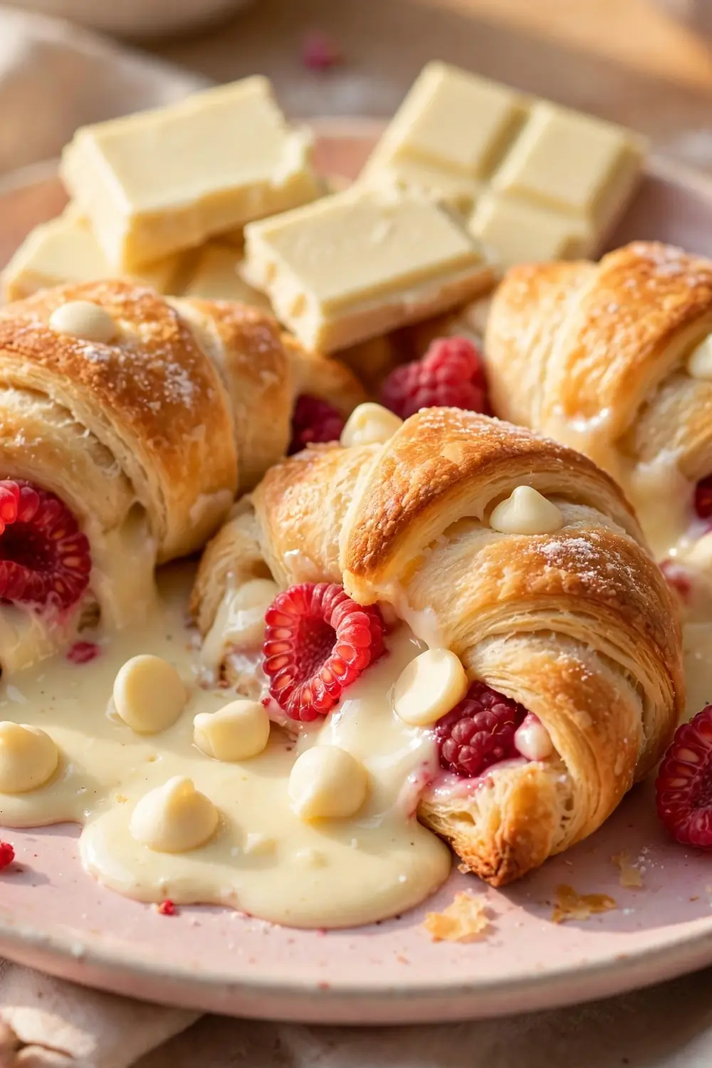 raspberry crescent rolls idea