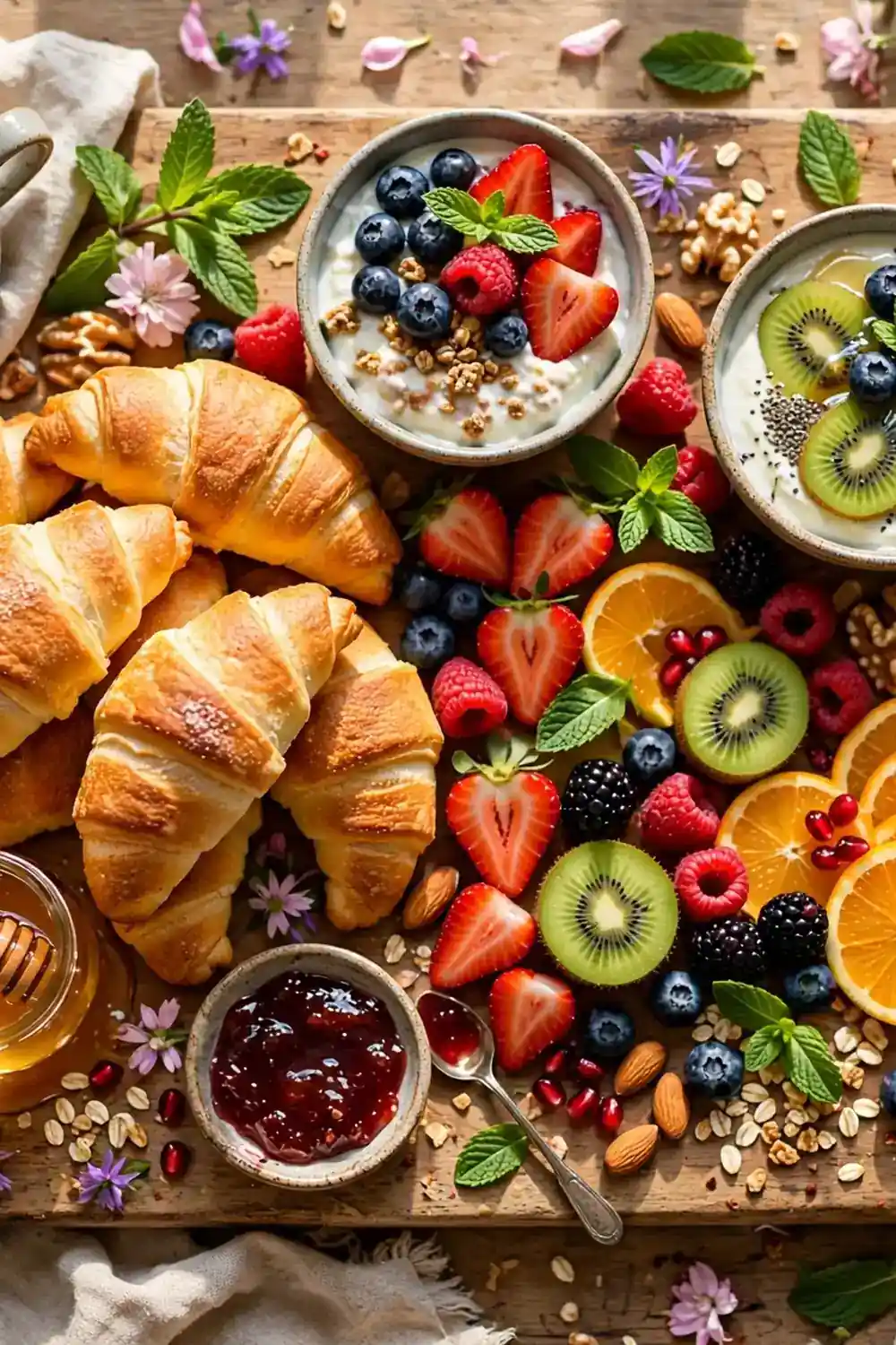 raspberry crescent rolls idea