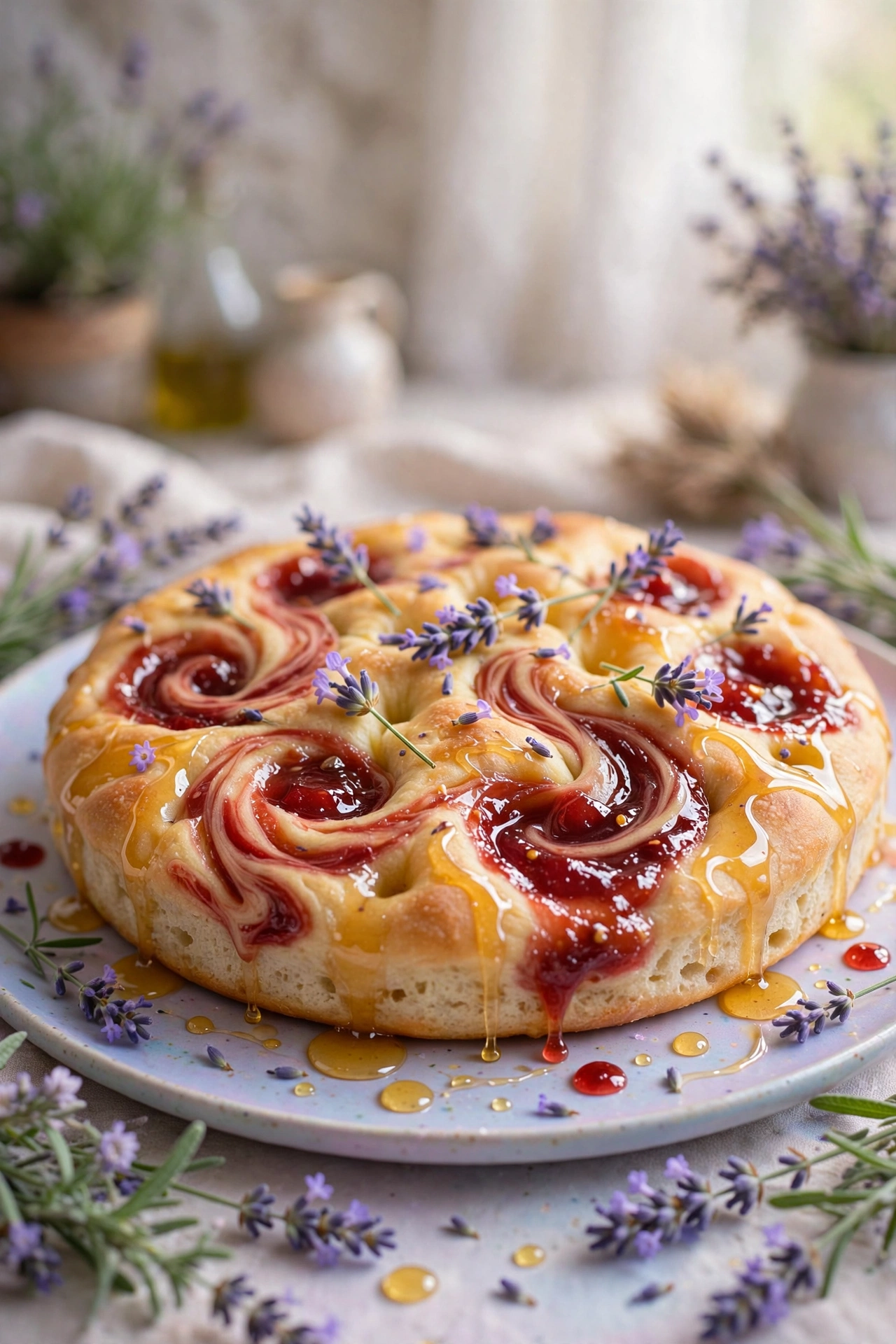 raspberry jam focaccia idea 10